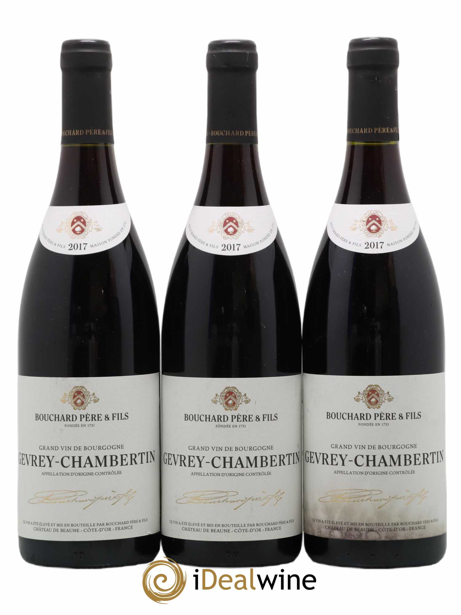 Gevrey-Chambertin Bouchard Père & Fils 2017 - Lot de 3 bouteilles - 0