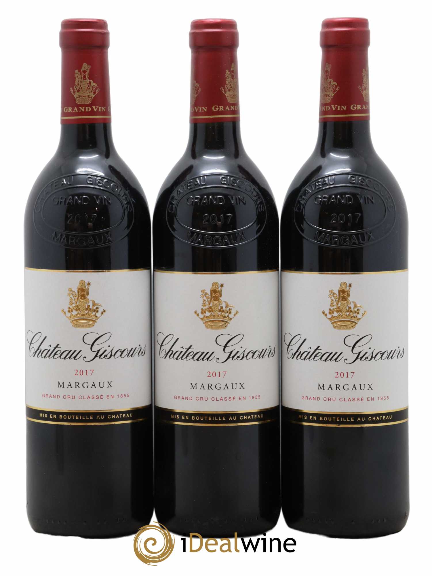 Château Giscours 3ème Grand Cru Classé 2017 - Lot de 3 bouteilles - 0