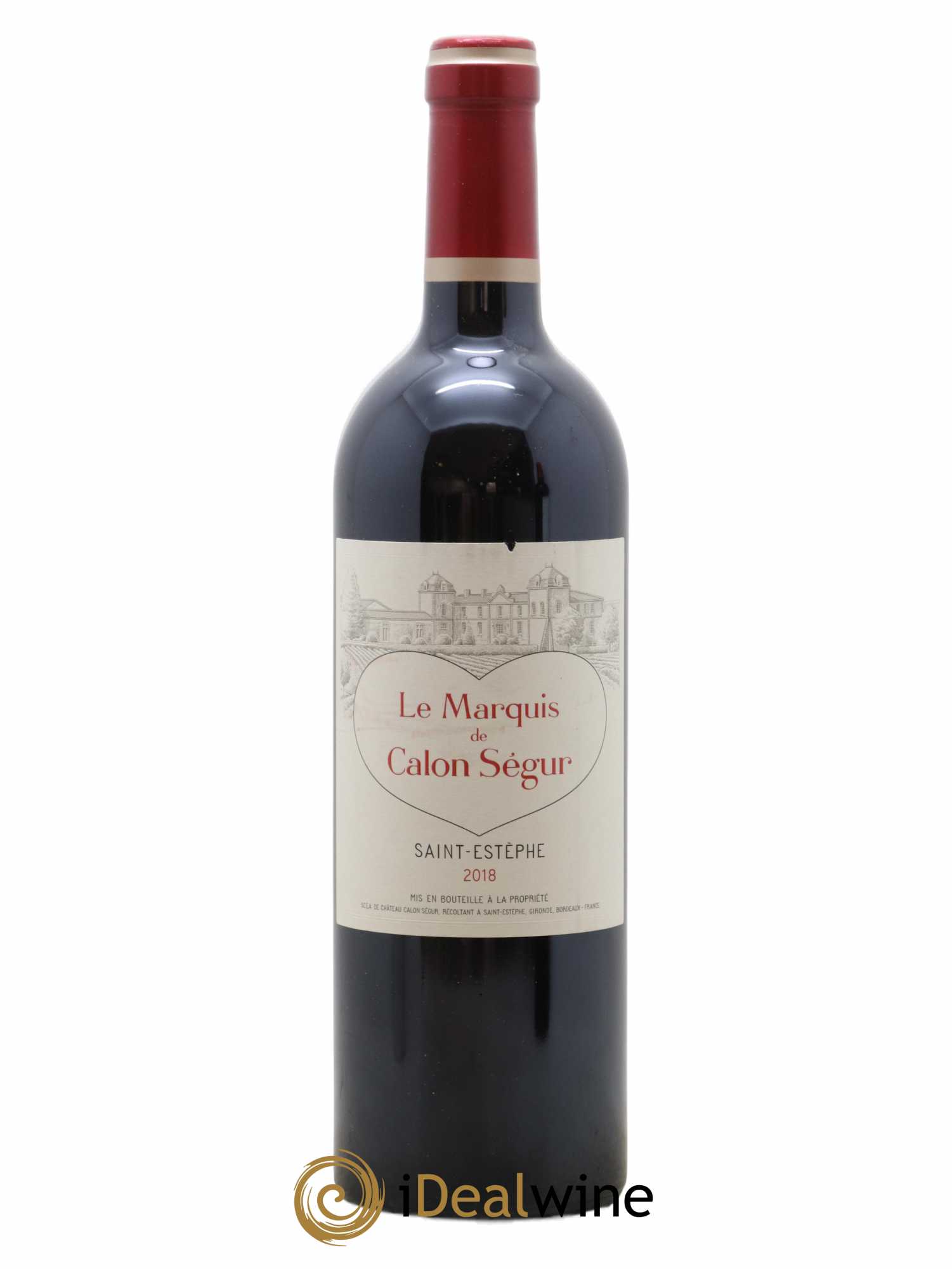 Marquis de Calon Second Vin 2018 - Lot de 1 bouteille - 0