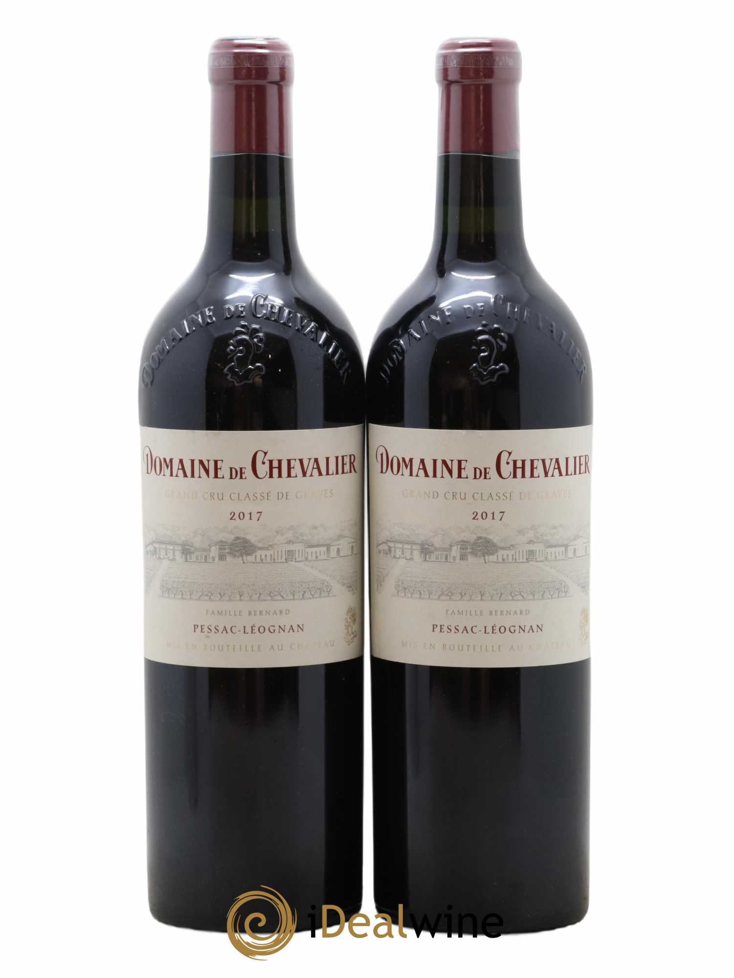 Domaine de Chevalier Cru Classé de Graves 2017 - Lot de 2 bouteilles - 0