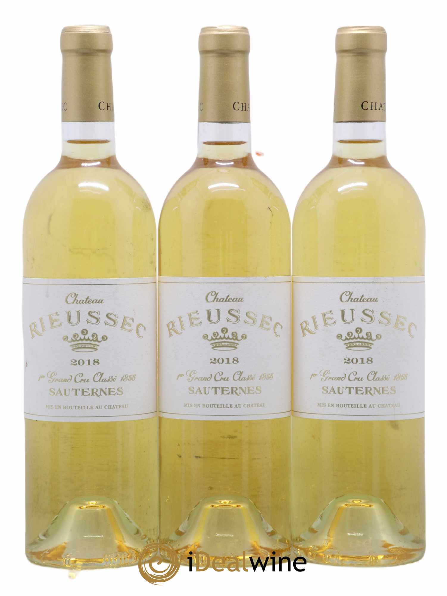 Château Rieussec 1er Grand Cru Classé 2018 - Lotto di 3 bottiglie - 0