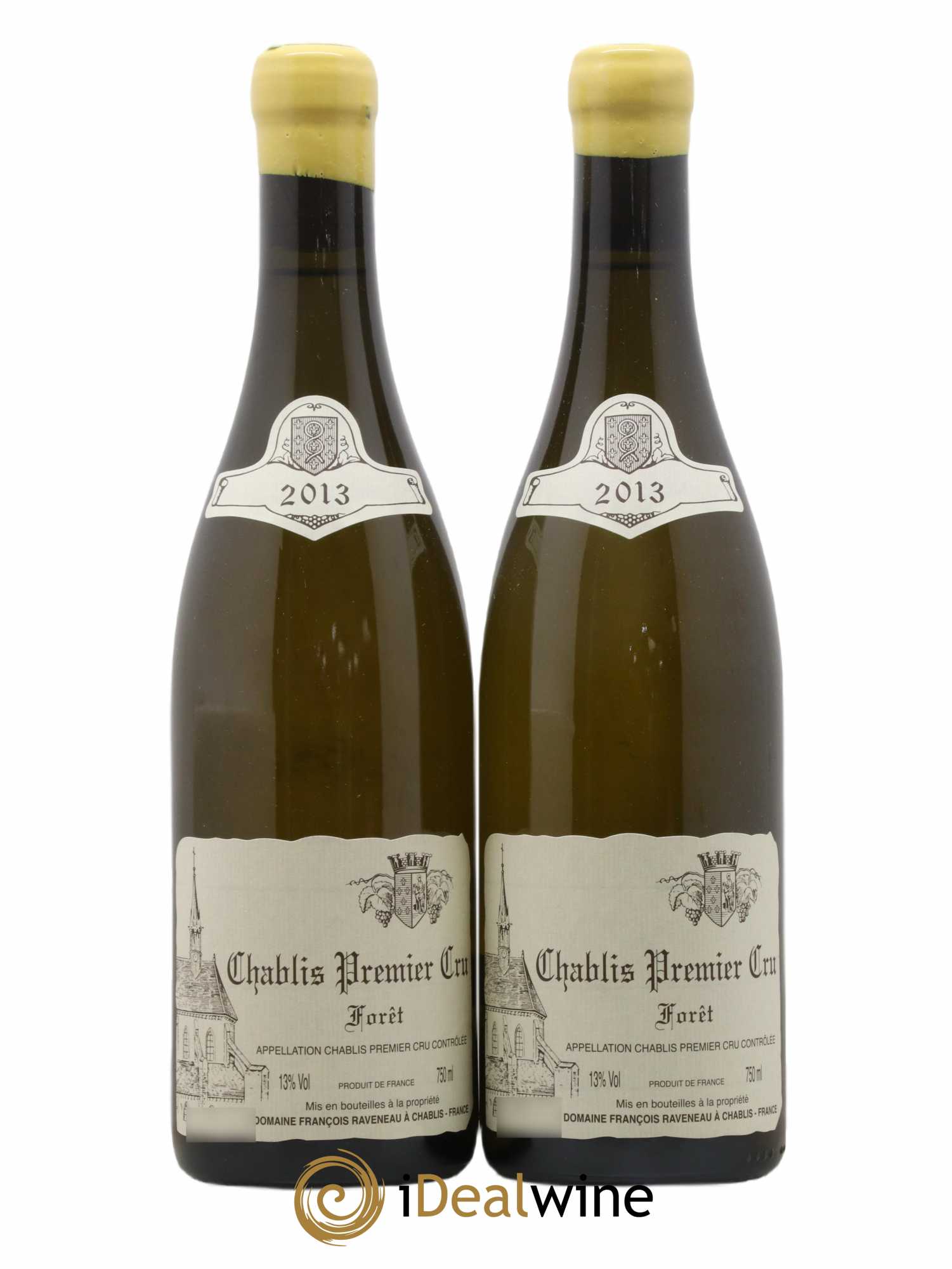 Chablis 1er Cru Forêt Raveneau (Domaine) 2013 - Lot de 2 bouteilles - 0