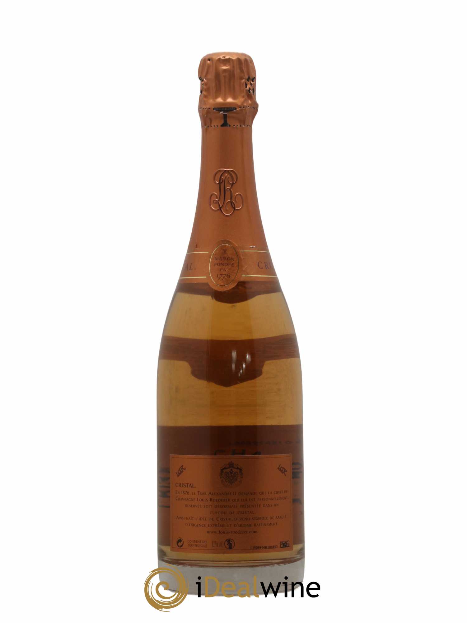 Cristal Louis Roederer 2004 - Lot de 1 bouteille - 1