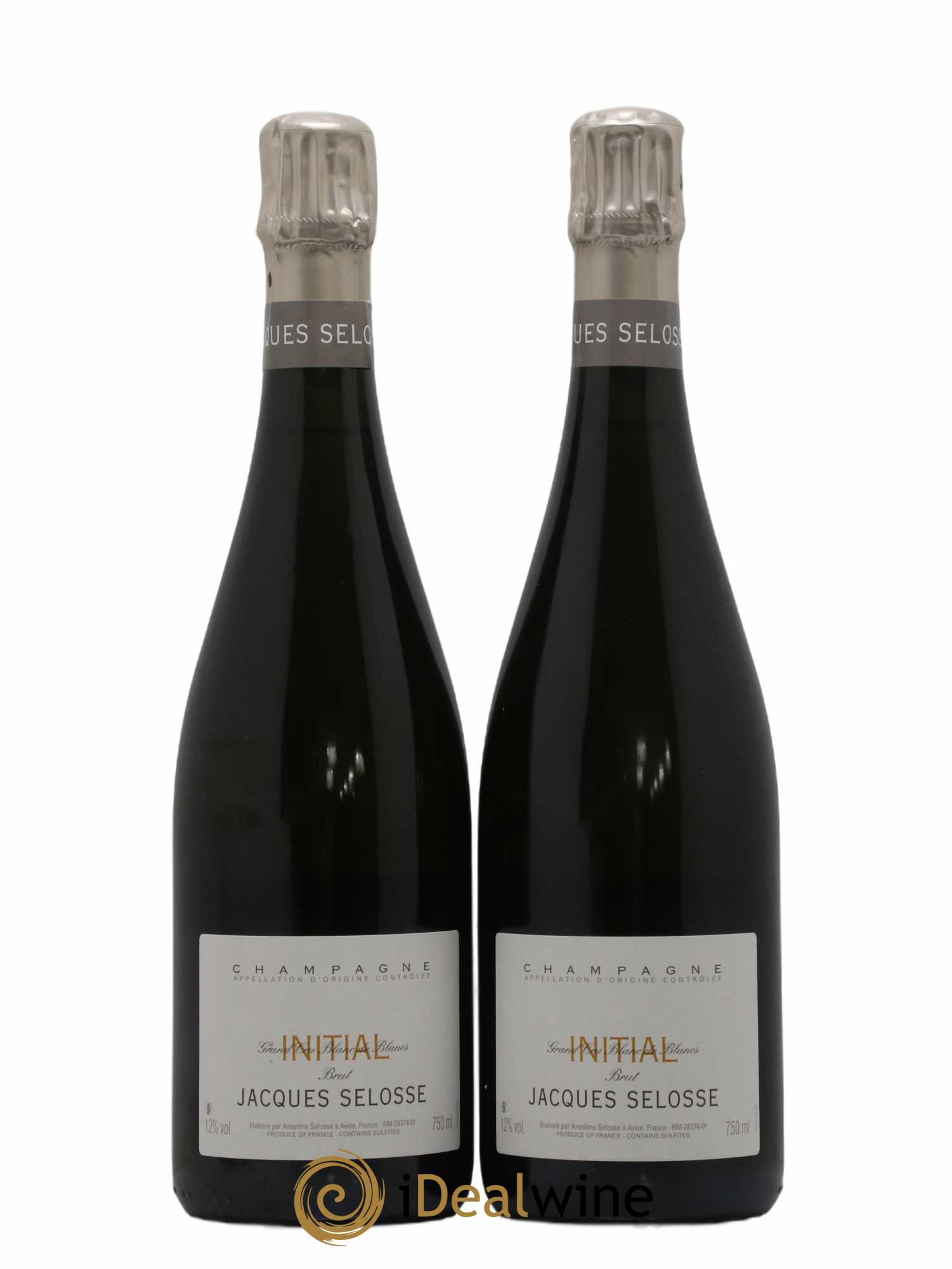 Initial Brut Jacques Selosse - Lot de 2 bouteilles - 0