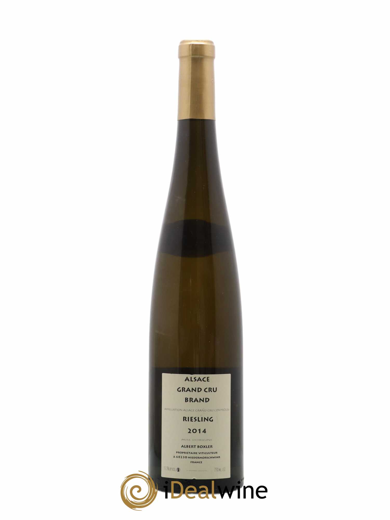 Alsace Riesling Grand Cru Brand Albert Boxler 2014 - Lot of 1 bottle - 1