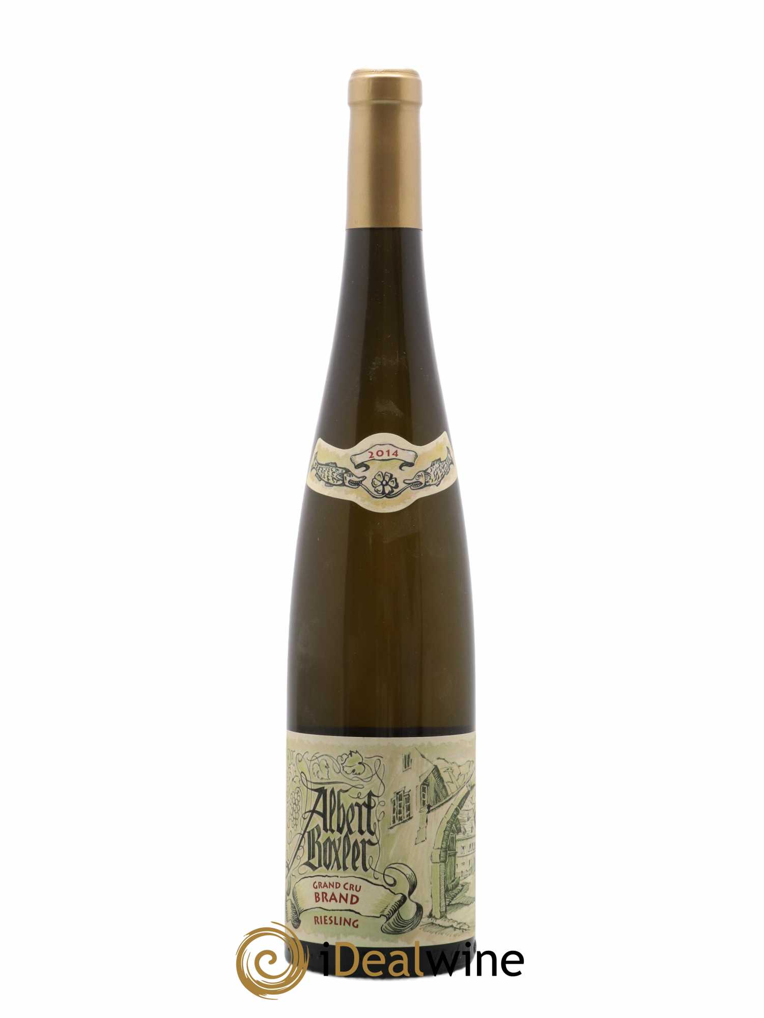 Alsace Riesling Grand Cru Brand Albert Boxler 2014 - Lot of 1 bottle - 0