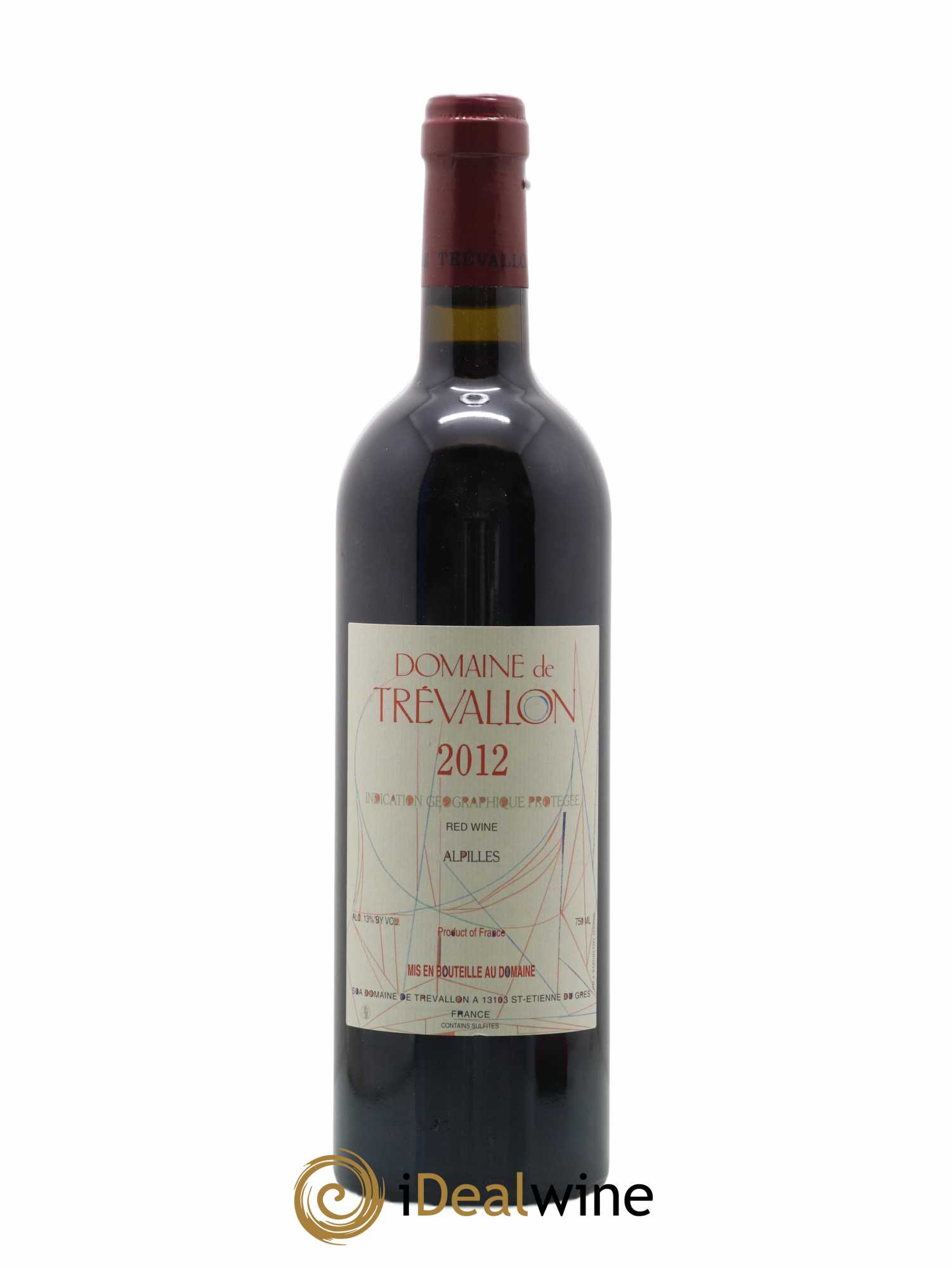 Alpilles Trévallon (Domaine de) Eloi Dürrbach 2012 - Lot de 1 bouteille - 0