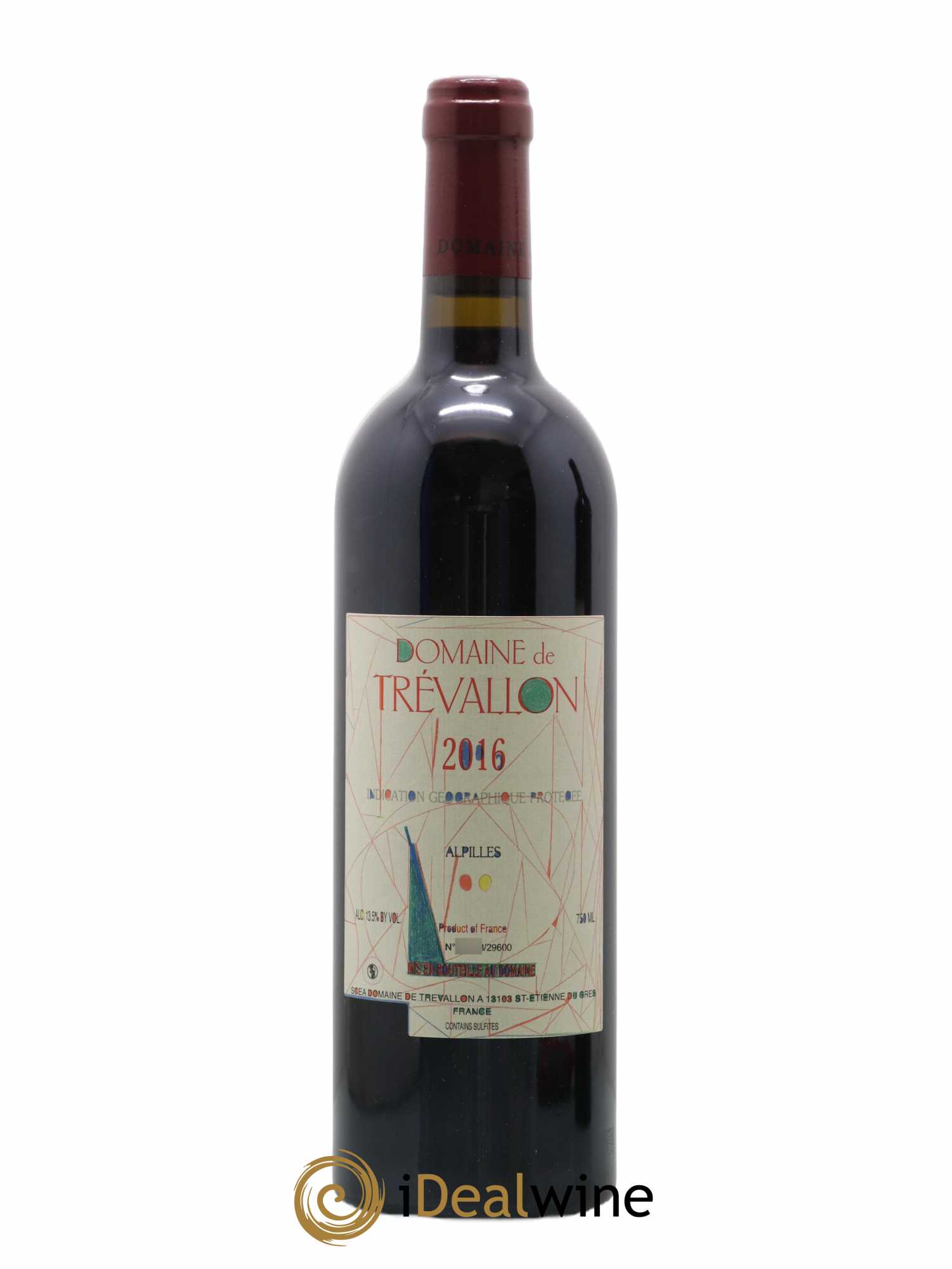 Alpilles Trévallon (Domaine de) Eloi Dürrbach 2016 - Lot of 1 bottle - 0