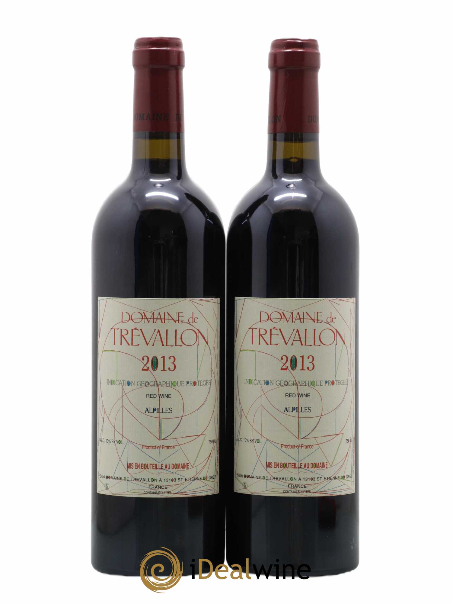 Alpilles Trévallon (Domaine de) Eloi Dürrbach 2013 - Lot de 2 bouteilles - 0