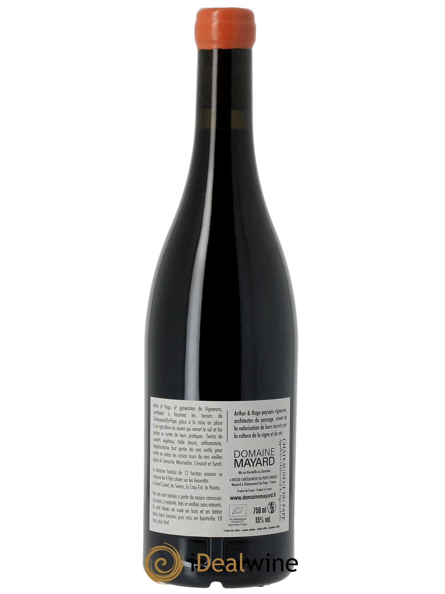 Châteauneuf-du-Pape Mayard (Domaine) 2022 - Lot of 1 bottle - 1