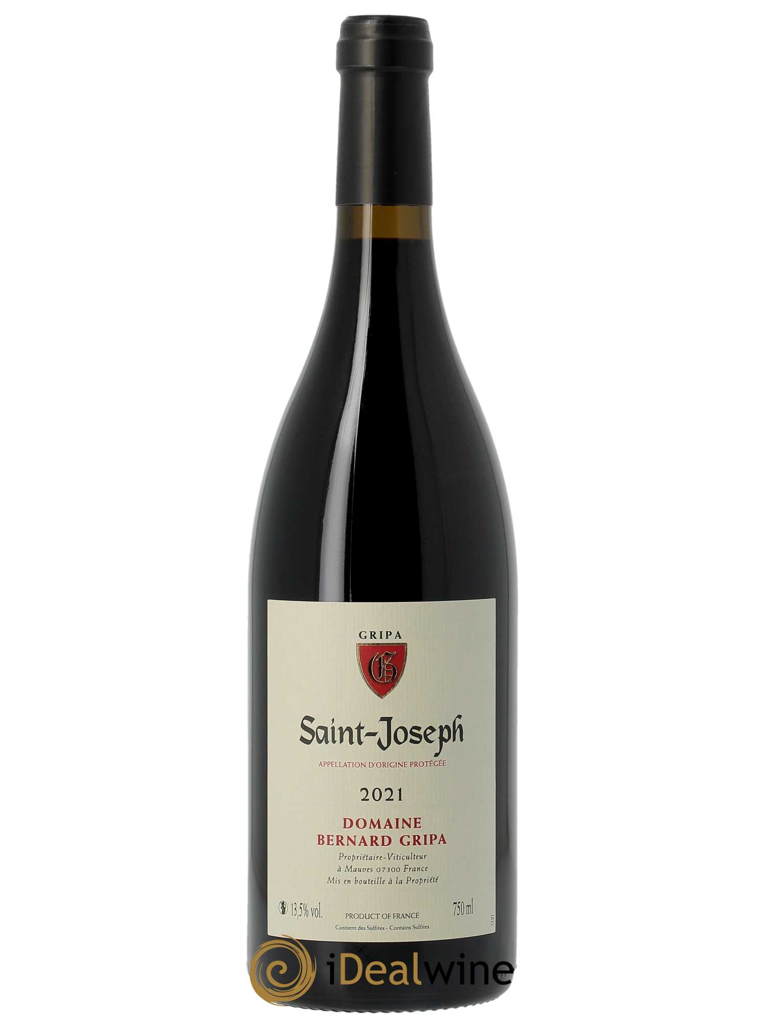 Saint-Joseph Bernard Gripa (Domaine) 2021 - Lot of 1 bottle - 0