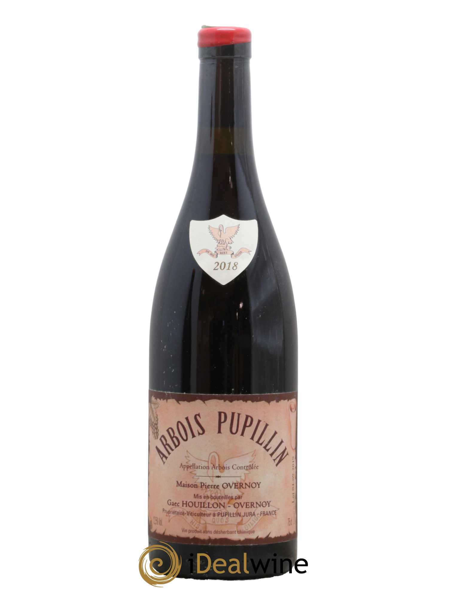 Arbois-Pupillin Poulsard (cire rouge) Overnoy-Houillon (Domaine) 2018 - Lot de 1 bouteille - 0