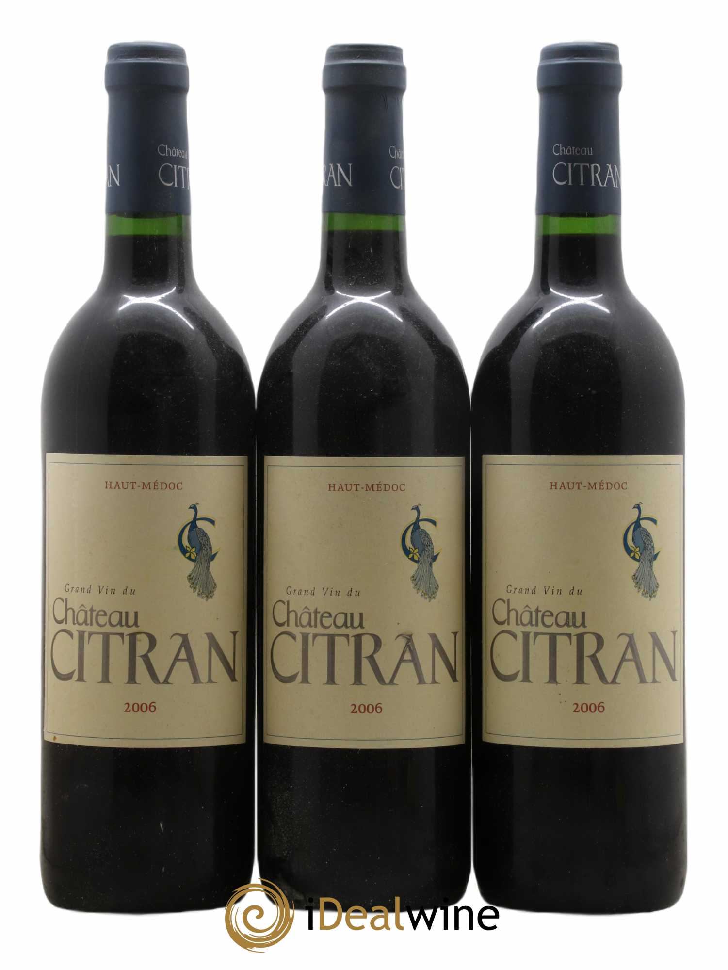 Château Citran Cru Bourgeois 2006 - Lot de 3 bouteilles - 0