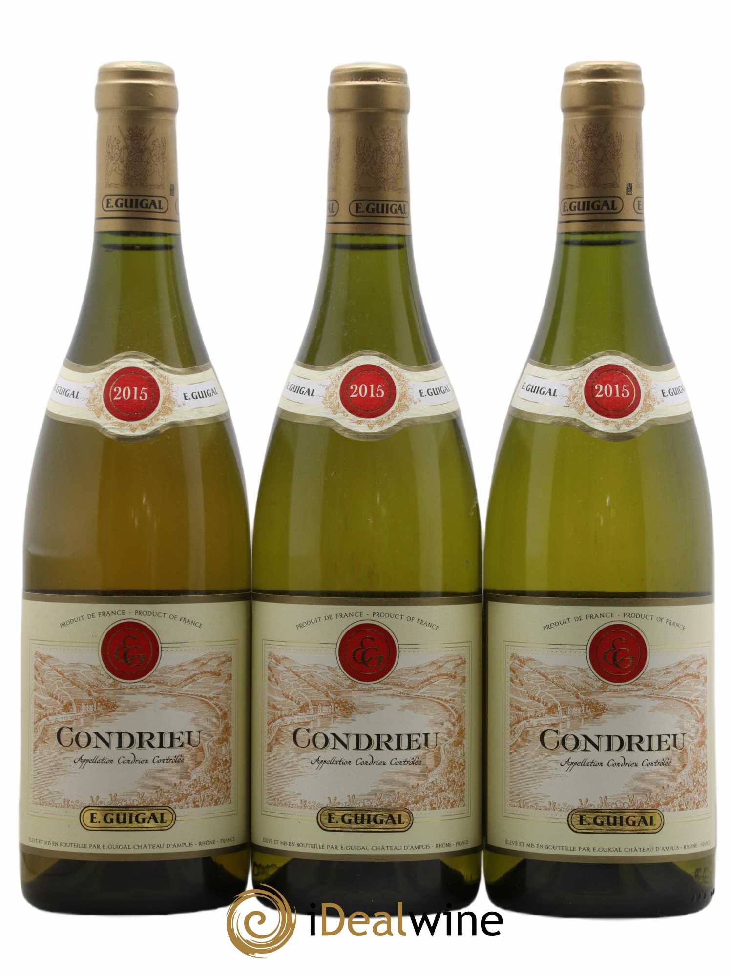 Condrieu Guigal 2015 - Lot de 3 bouteilles - 0