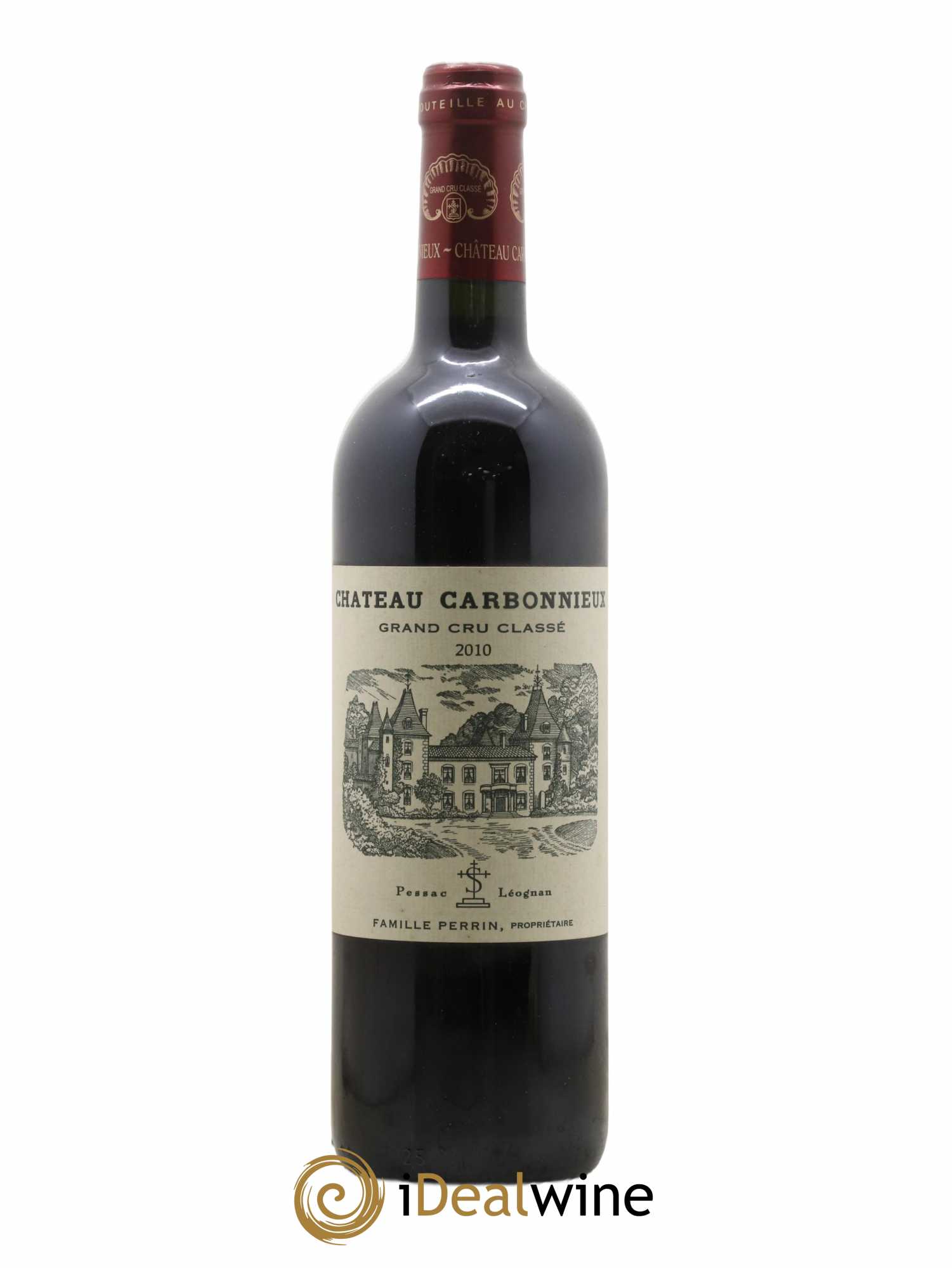 Château Carbonnieux Cru Classé de Graves 2010 - Lot de 1 bouteille - 0