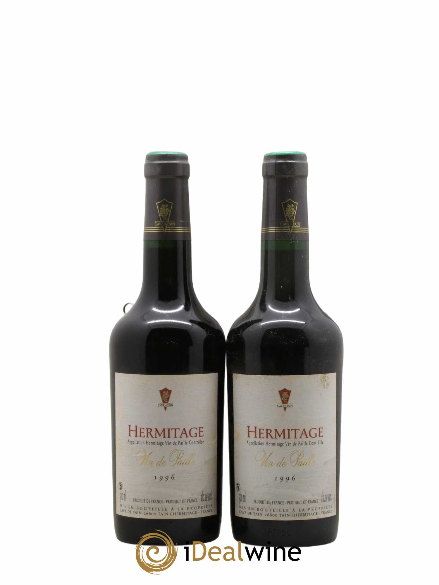 Hermitage Vin De Paille Cave De Tain 1996 - Lot de 2 demi bouteilles - 1
