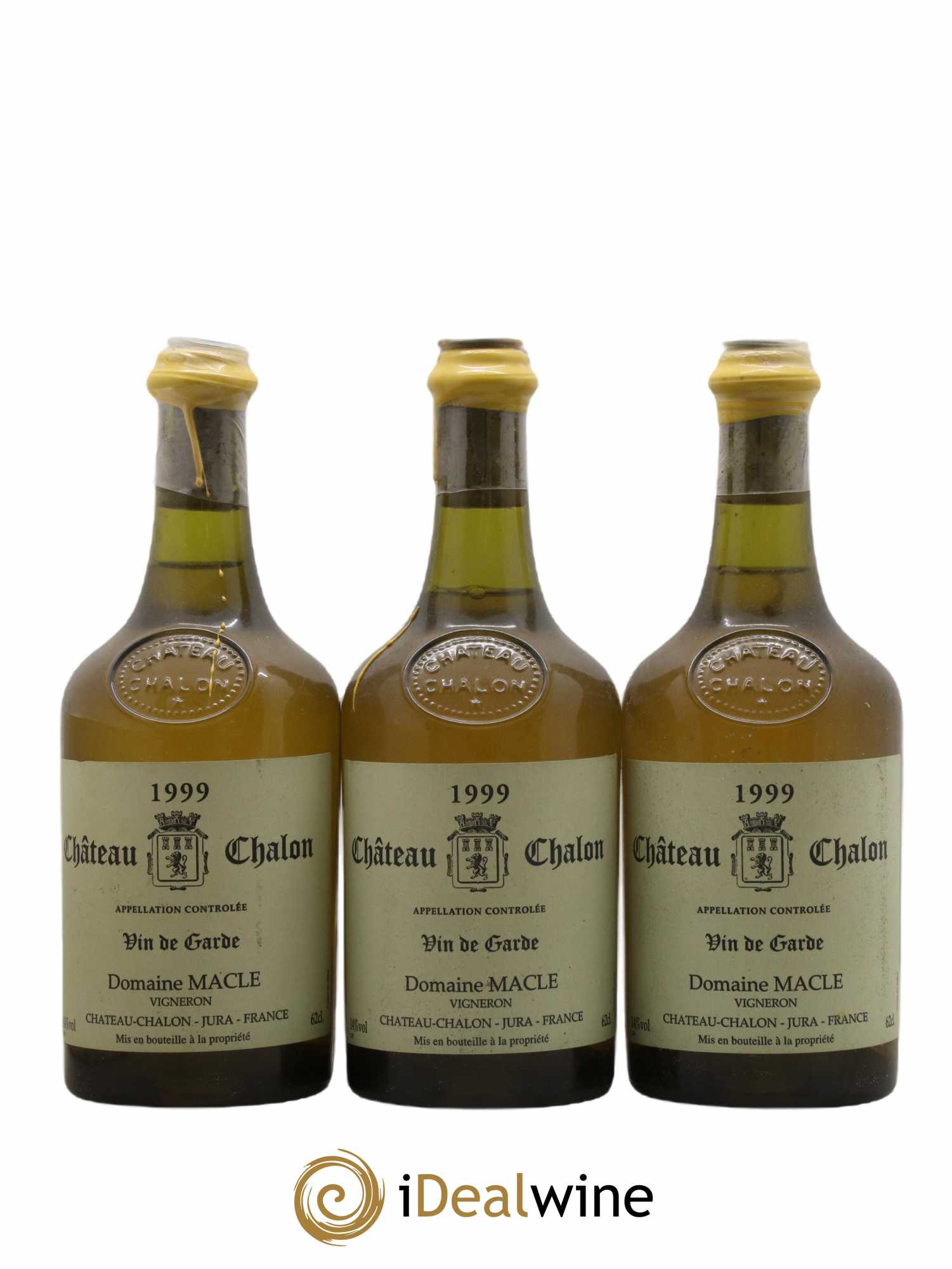 Château-Chalon Jean Macle 1999 - Lot de 3 bouteilles - 0