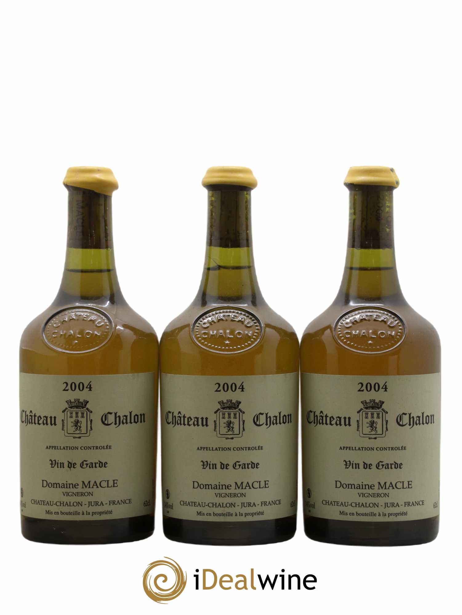 Château-Chalon Jean Macle 2004 - Lot de 3 bouteilles - 0