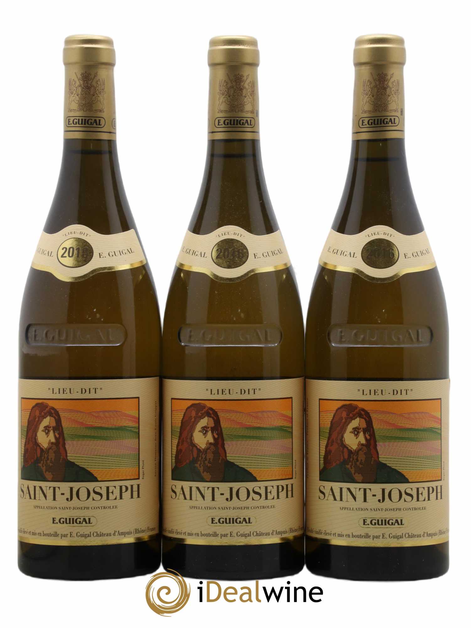 Saint-Joseph Lieu-dit Saint-Joseph Guigal 2016 - Lot de 3 bouteilles - 0