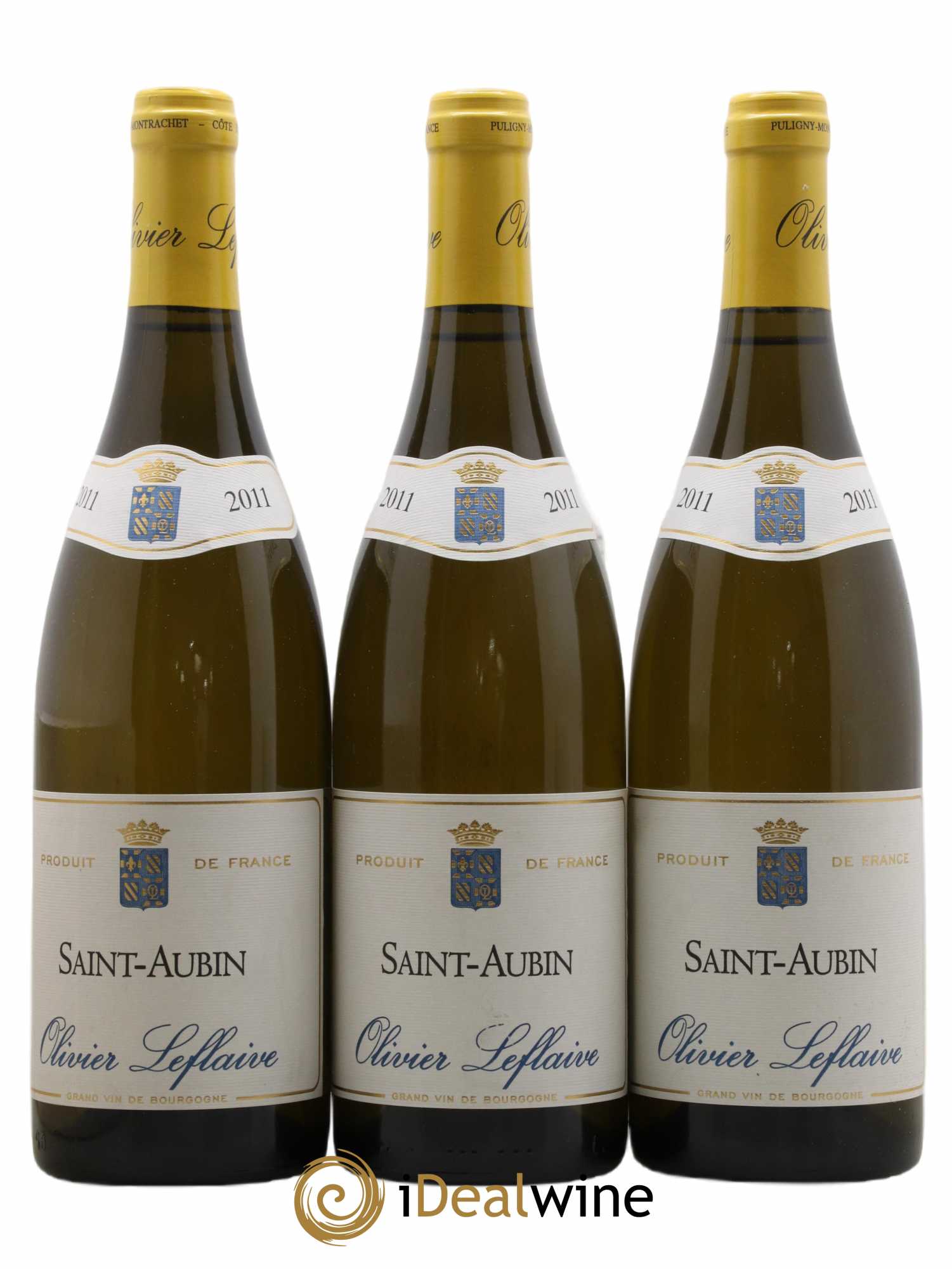 Saint-Aubin Olivier Leflaive 2011 - Posten von 3 Flaschen - 0