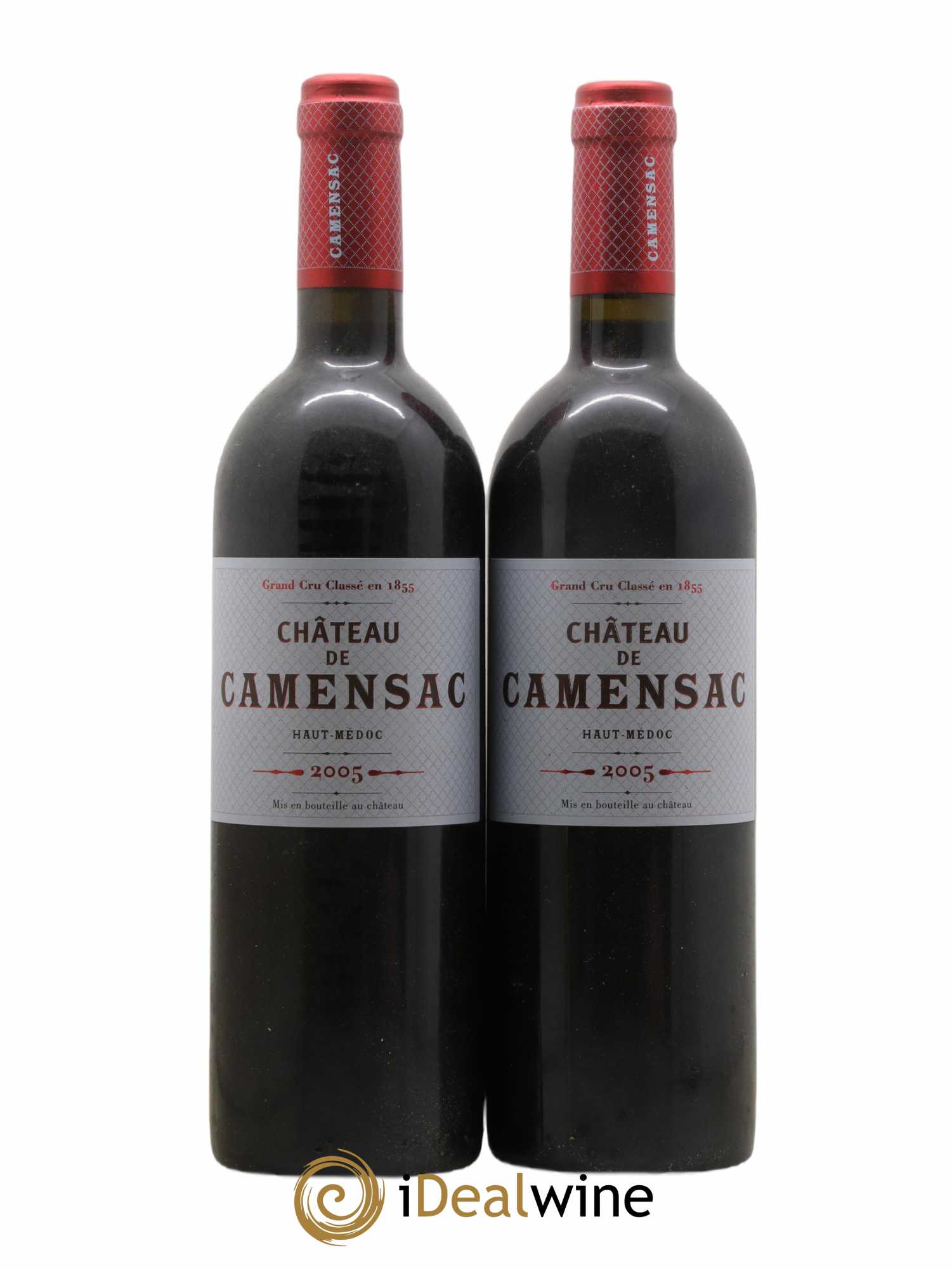 Château Camensac 5ème Grand Cru Classé 2005 - Lot de 2 bouteilles - 0