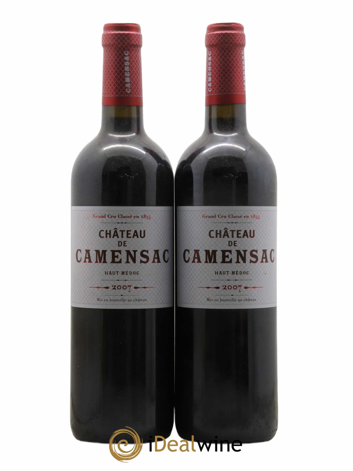 Château Camensac 5ème Grand Cru Classé 2007 - Lot de 2 bouteilles - 0