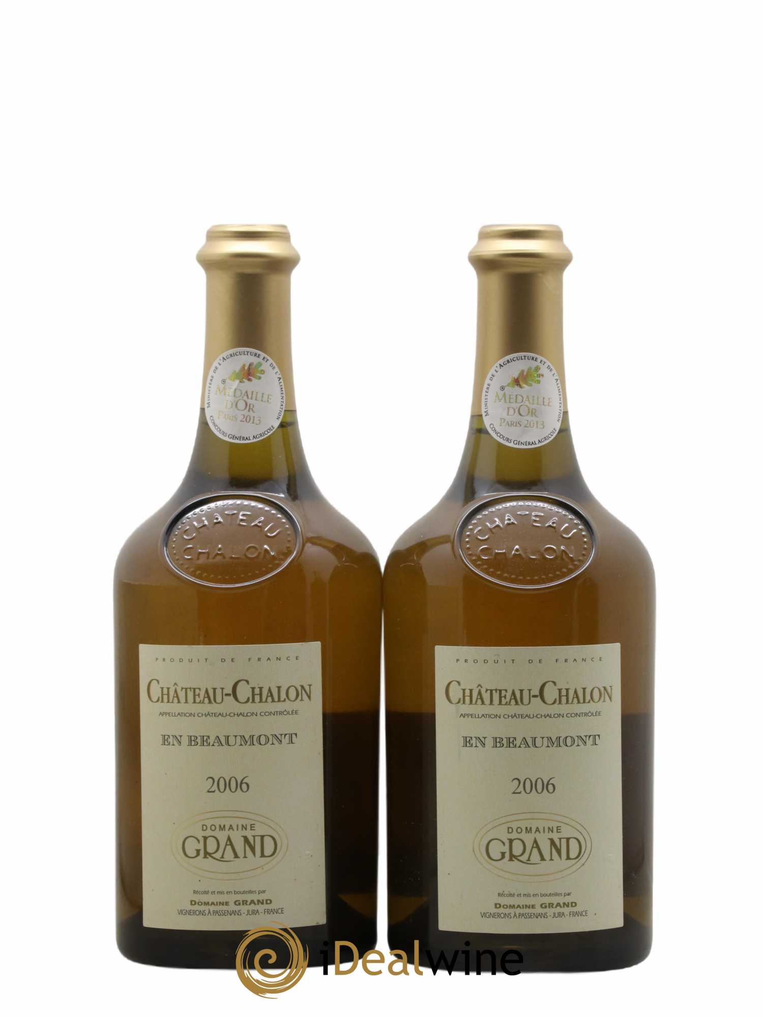 Château-Chalon En Beaumont Domaine Grand 2006 - Lot de 2 bouteilles - 0