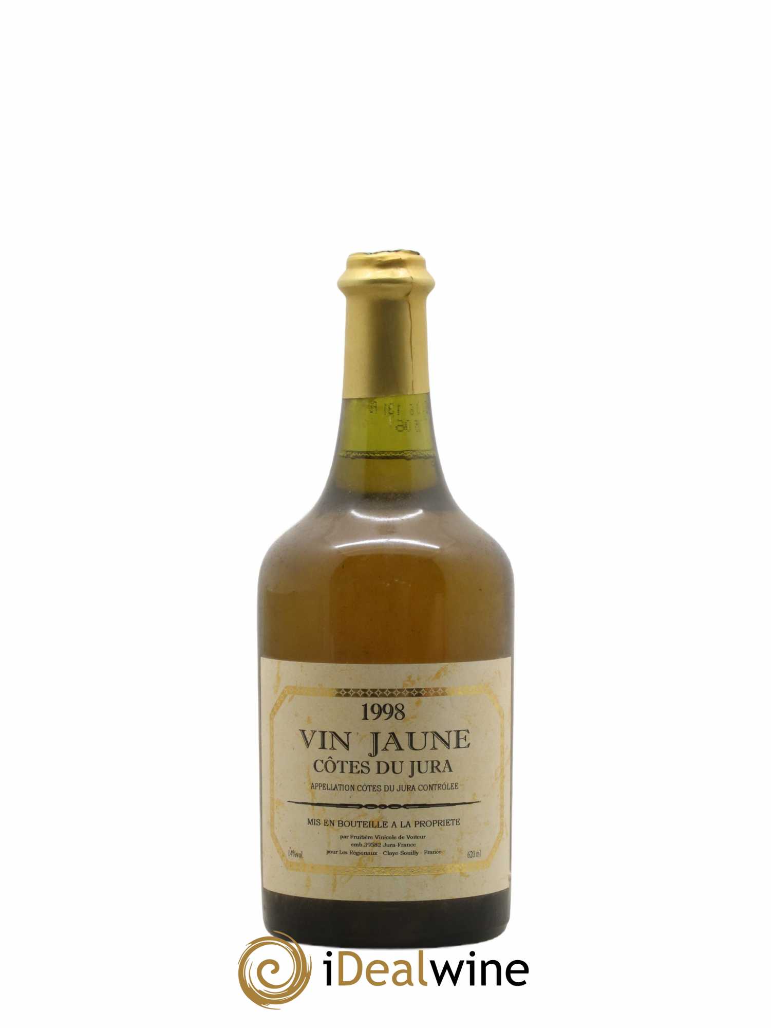Côtes du Jura Vin Jaune Fruitiere Vinicole De Voiteur 1998 - Lot de 1 bouteille - 0