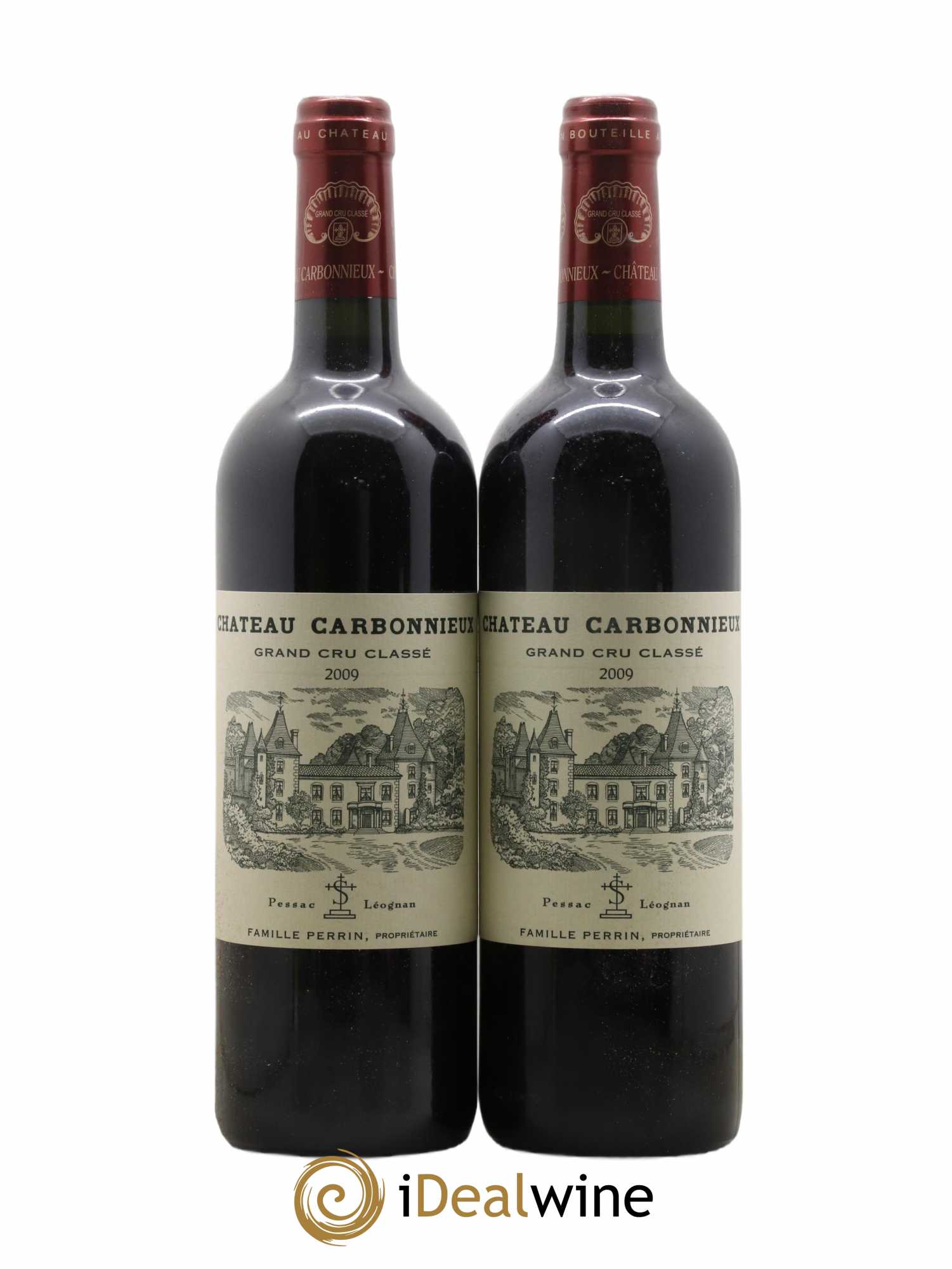 Château Carbonnieux Cru Classé de Graves 2009 - Lot de 2 bouteilles - 0