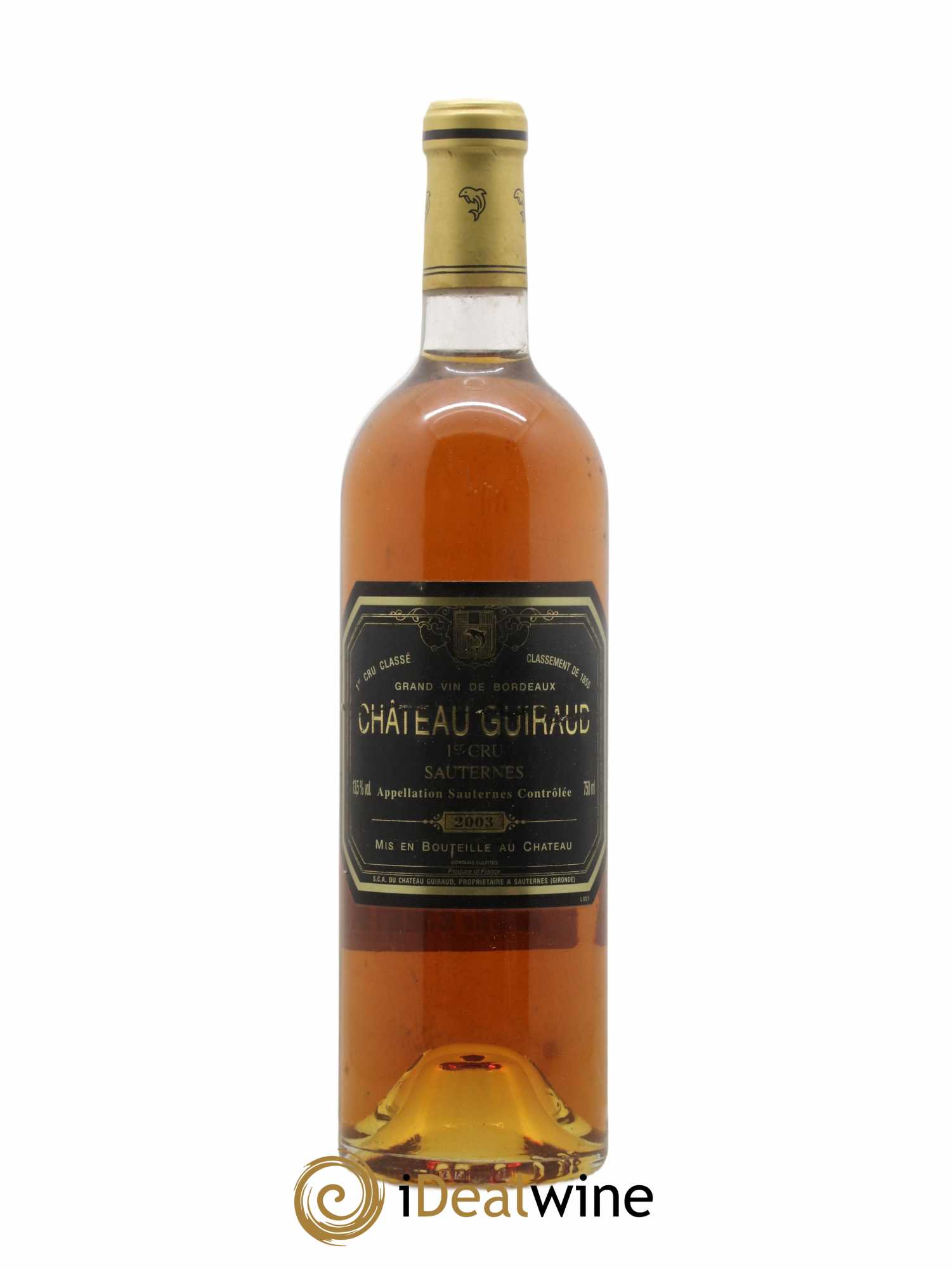 Château Guiraud 1er Grand Cru Classé 2003 - Lot de 1 bouteille - 0