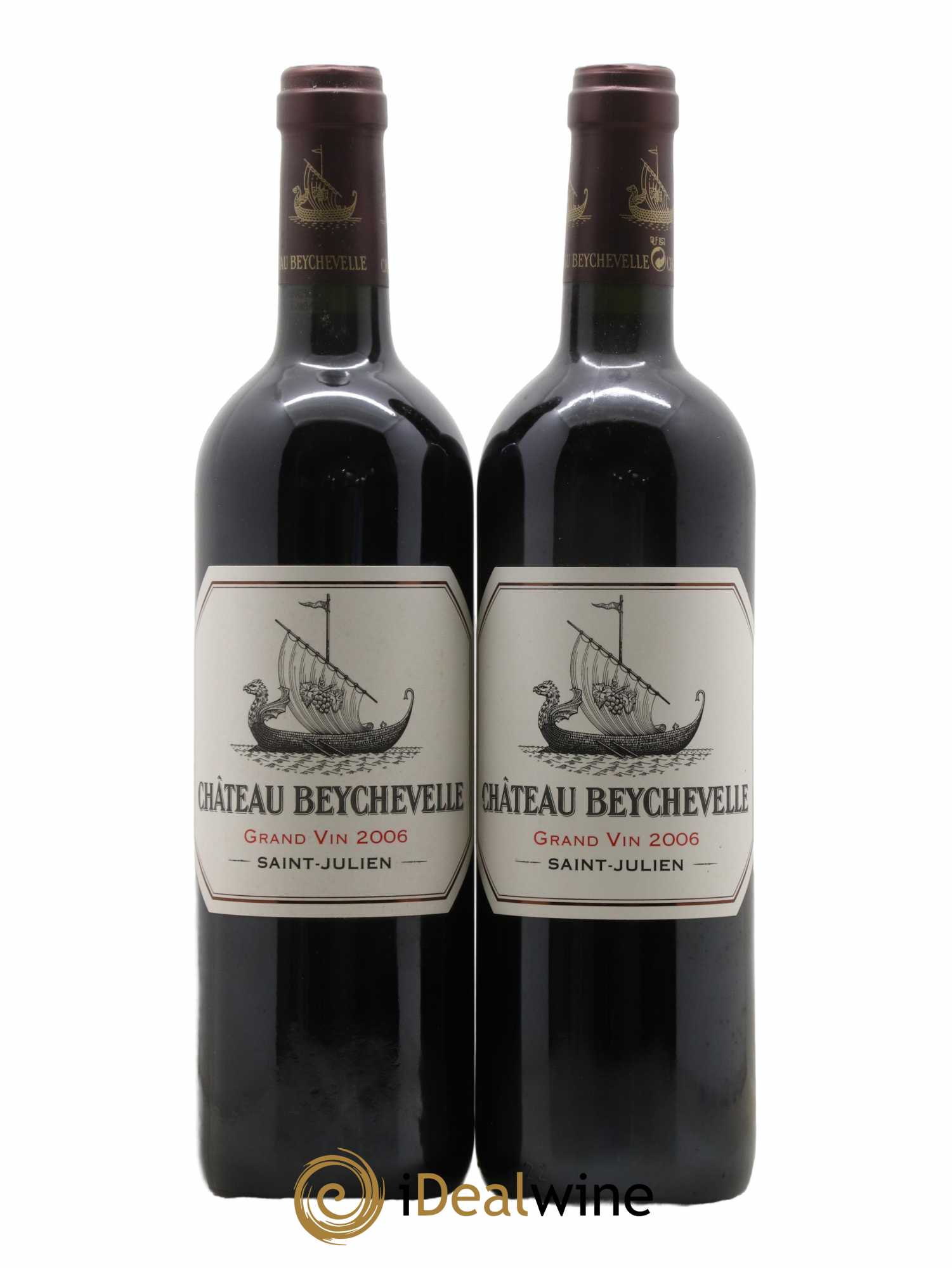 Château Beychevelle 4ème Grand Cru Classé 2006 - Lot de 2 bouteilles - 0