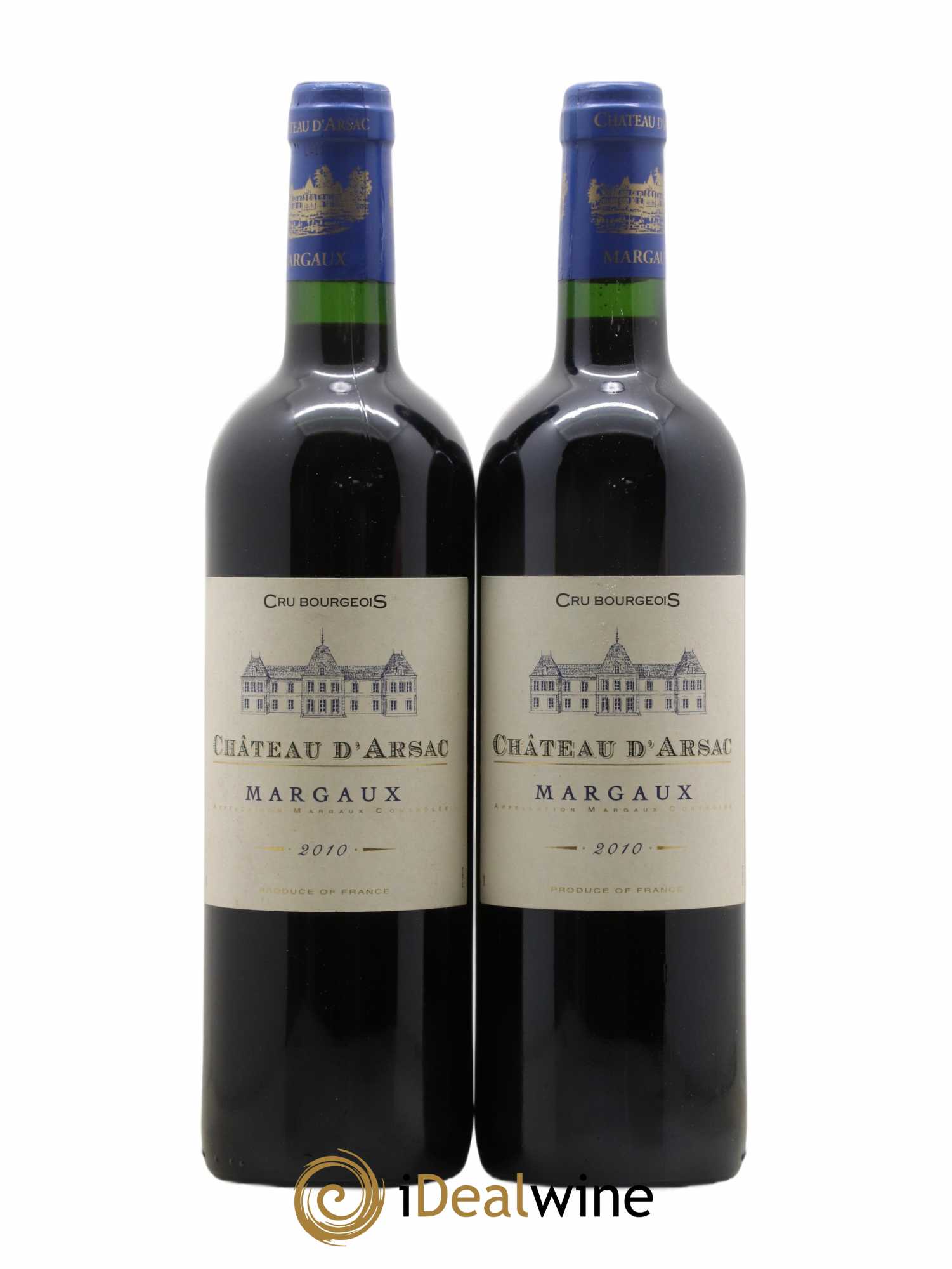Château d' Arsac Cru Bourgeois 2010 - Lot de 2 bouteilles - 0