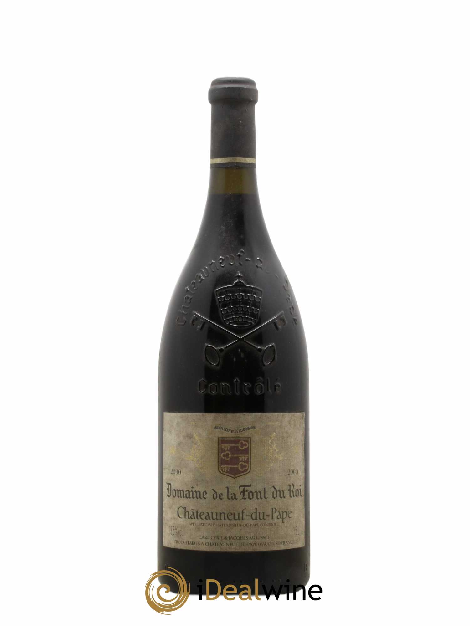 Châteauneuf-du-Pape Domaine De La Font Roi 2000 - Lot de 1 magnum - 0