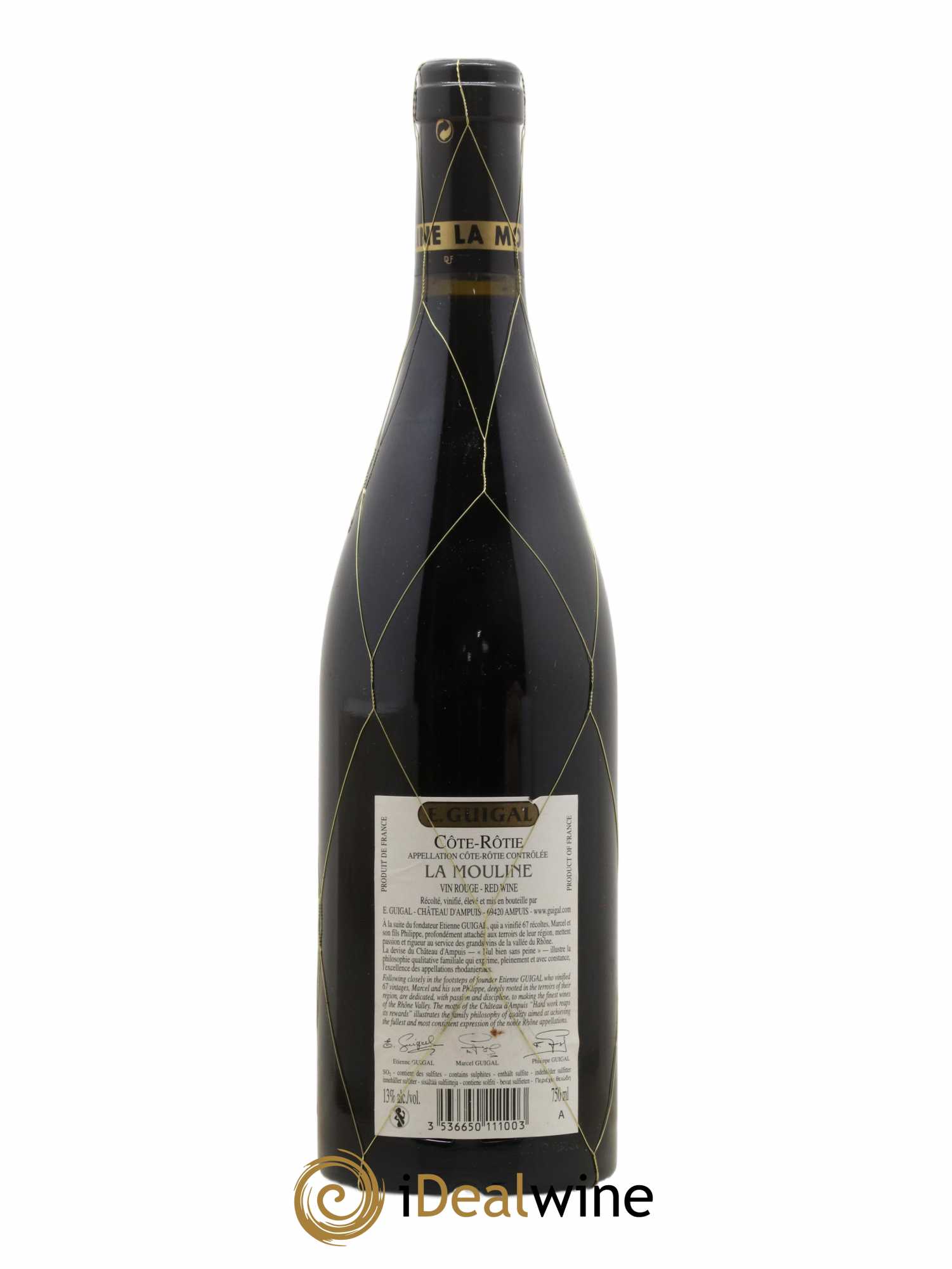 Côte-Rôtie La Mouline Guigal 2009 - Lot de 1 bouteille - 1