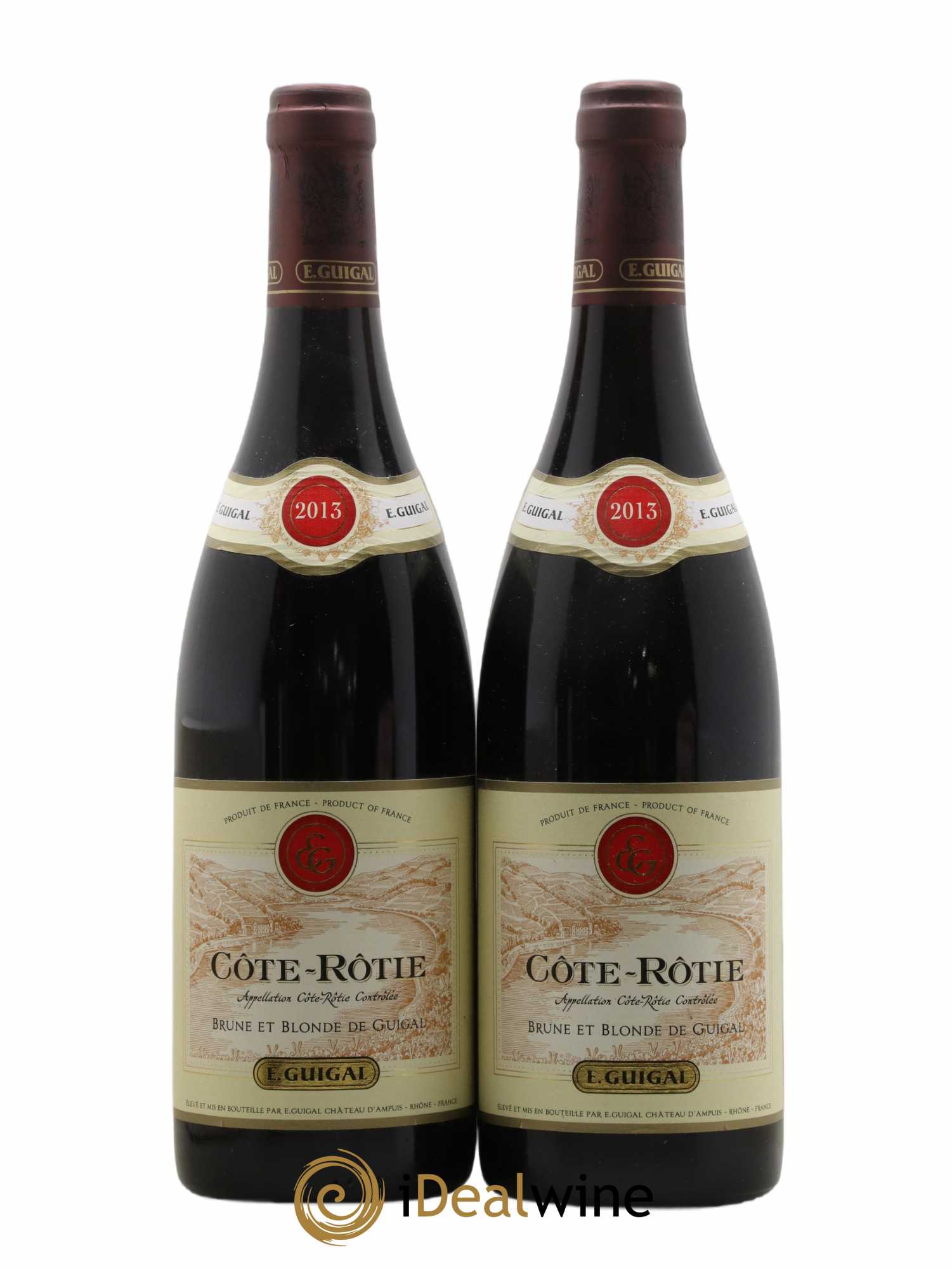 Côte-Rôtie Côtes Brune et Blonde Guigal 2013 - Lot de 2 bouteilles - 0