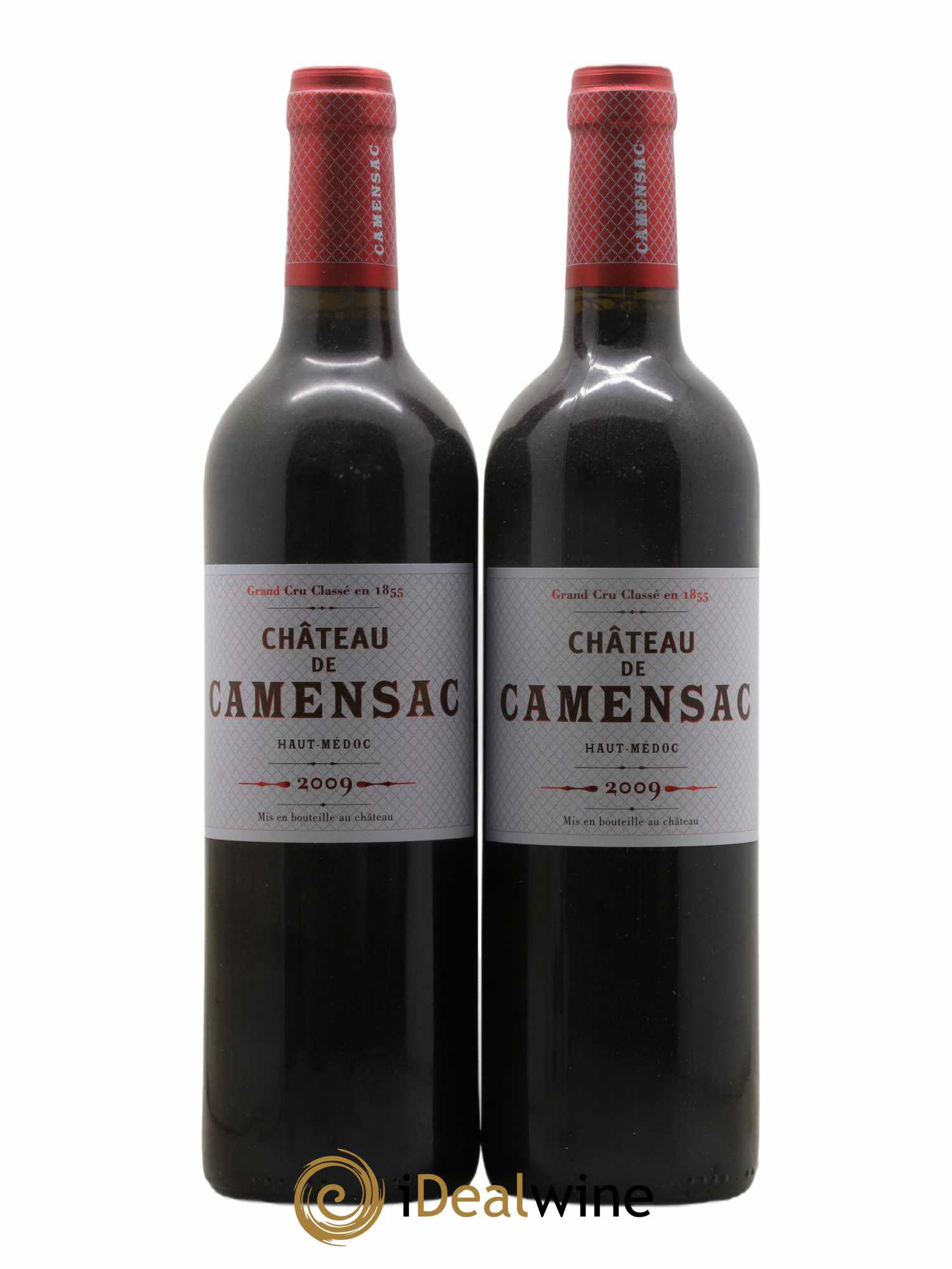 Château Camensac 5ème Grand Cru Classé 2009 - Lot de 2 bouteilles - 0
