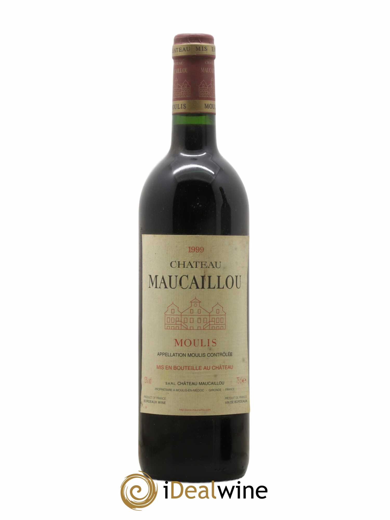 Château Maucaillou 1999 - Lot de 1 bouteille - 0