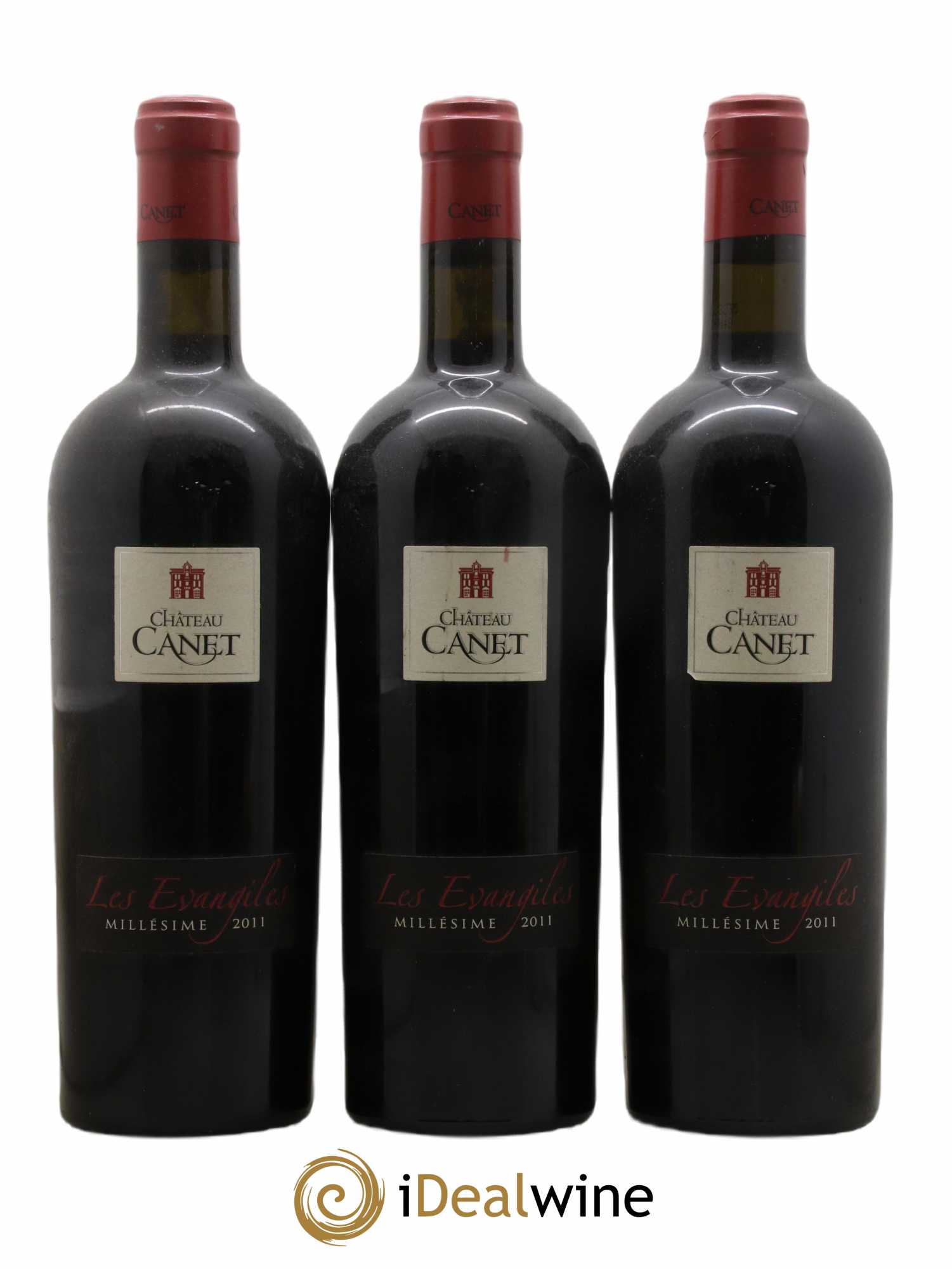 Minervois Les Evangiles Château Canet 2011 - Lot de 3 bouteilles - 0