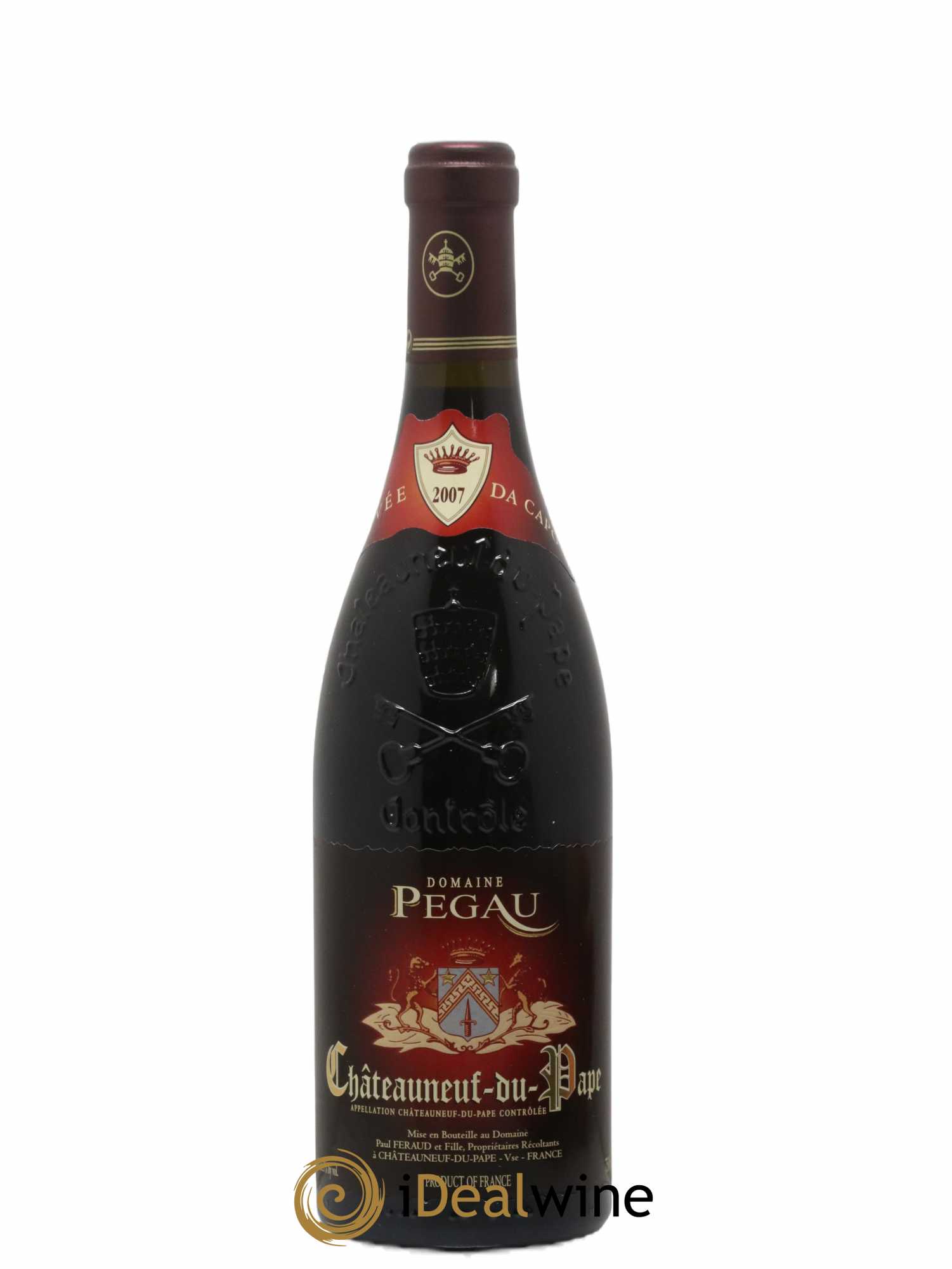 Châteauneuf-du-Pape Domaine du Pégau Cuvée Da Capo Paul et Laurence Féraud 2007 - Lot de 1 bouteille - 0