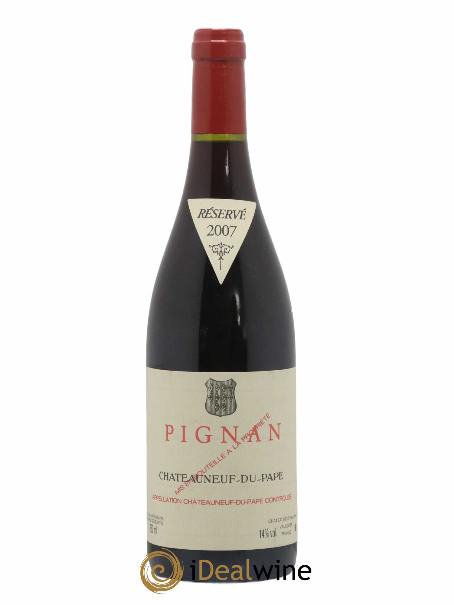 Châteauneuf-du-Pape Pignan Emmanuel Reynaud 2007 - Lot de 1 bouteille - 0