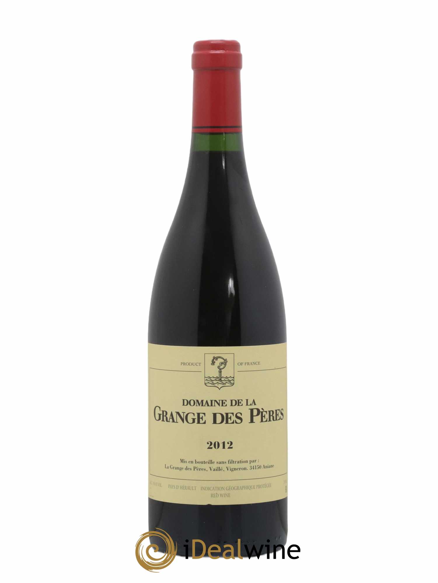 Pays d'Hérault Grange des Pères Laurent Vaillé 2012 - Lot de 1 bouteille - 0