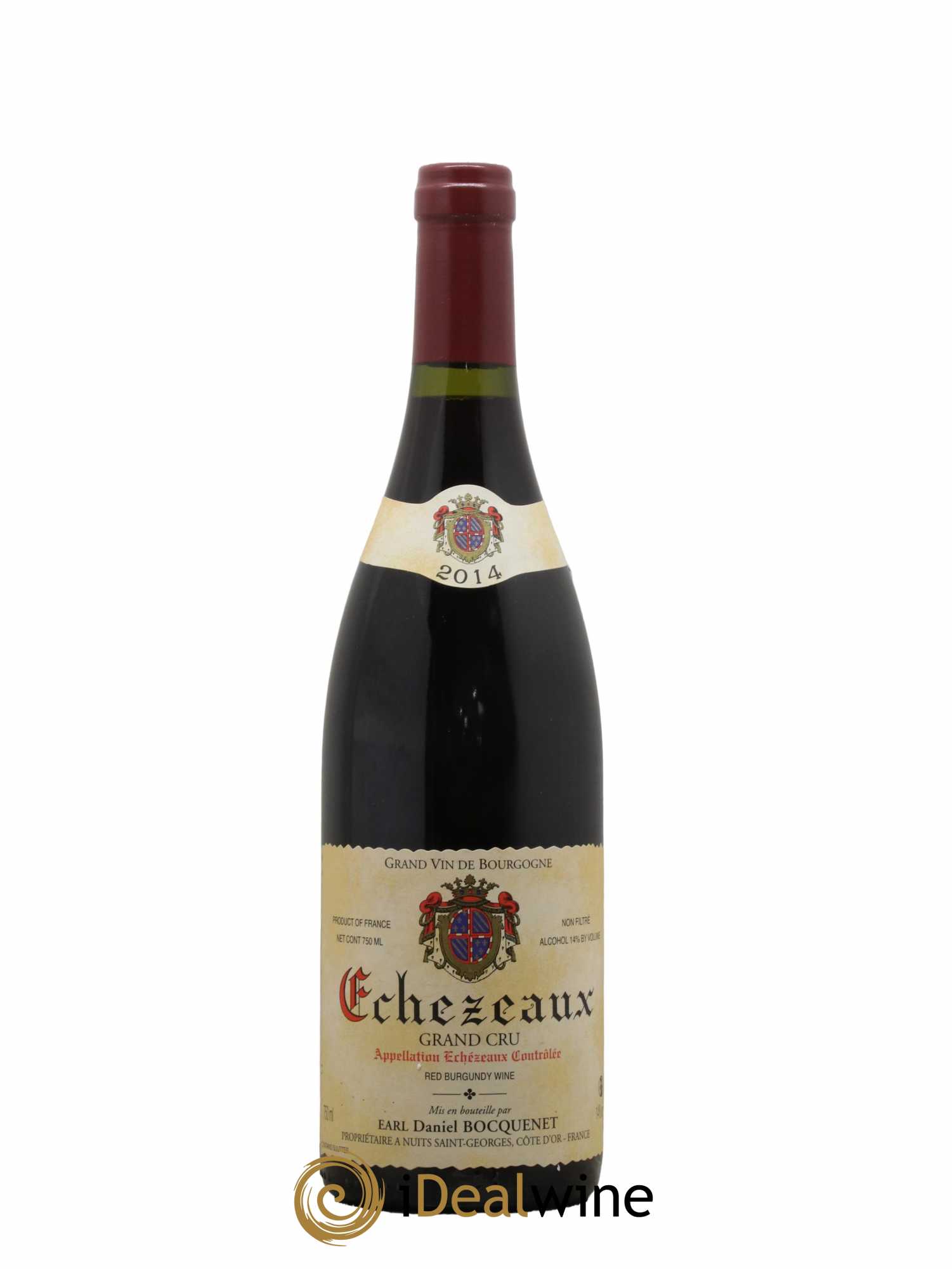 Echezeaux Grand Cru Daniel Bocquenet 2014 - Lot de 1 bouteille - 0