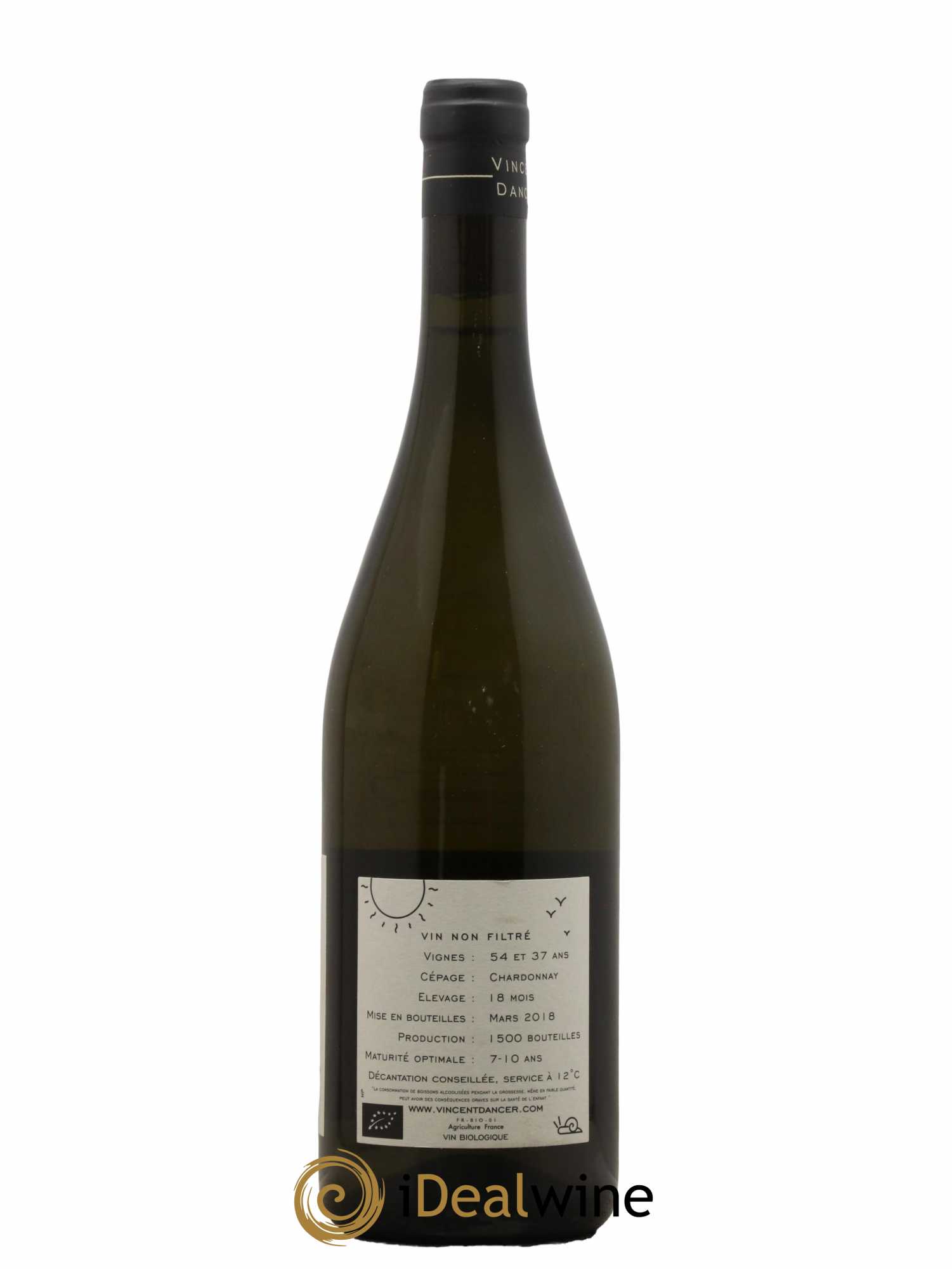 Meursault 1er Cru Perrières Vincent Dancer 2016 - Lot de 1 bouteille - 1