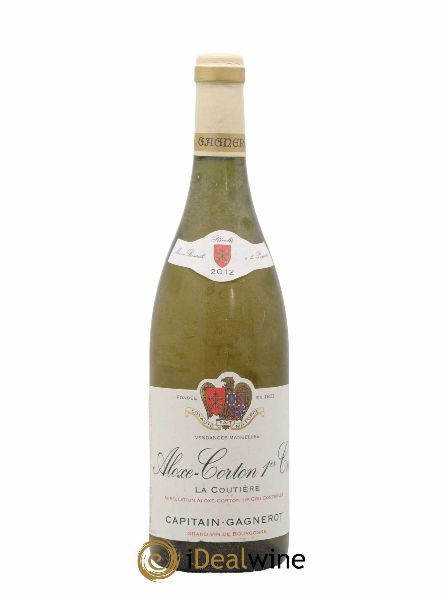 Aloxe-Corton 1er Cru La Coutière Domaine Capitain-Gagnerot 2012 - Lot de 1 bouteille - 0