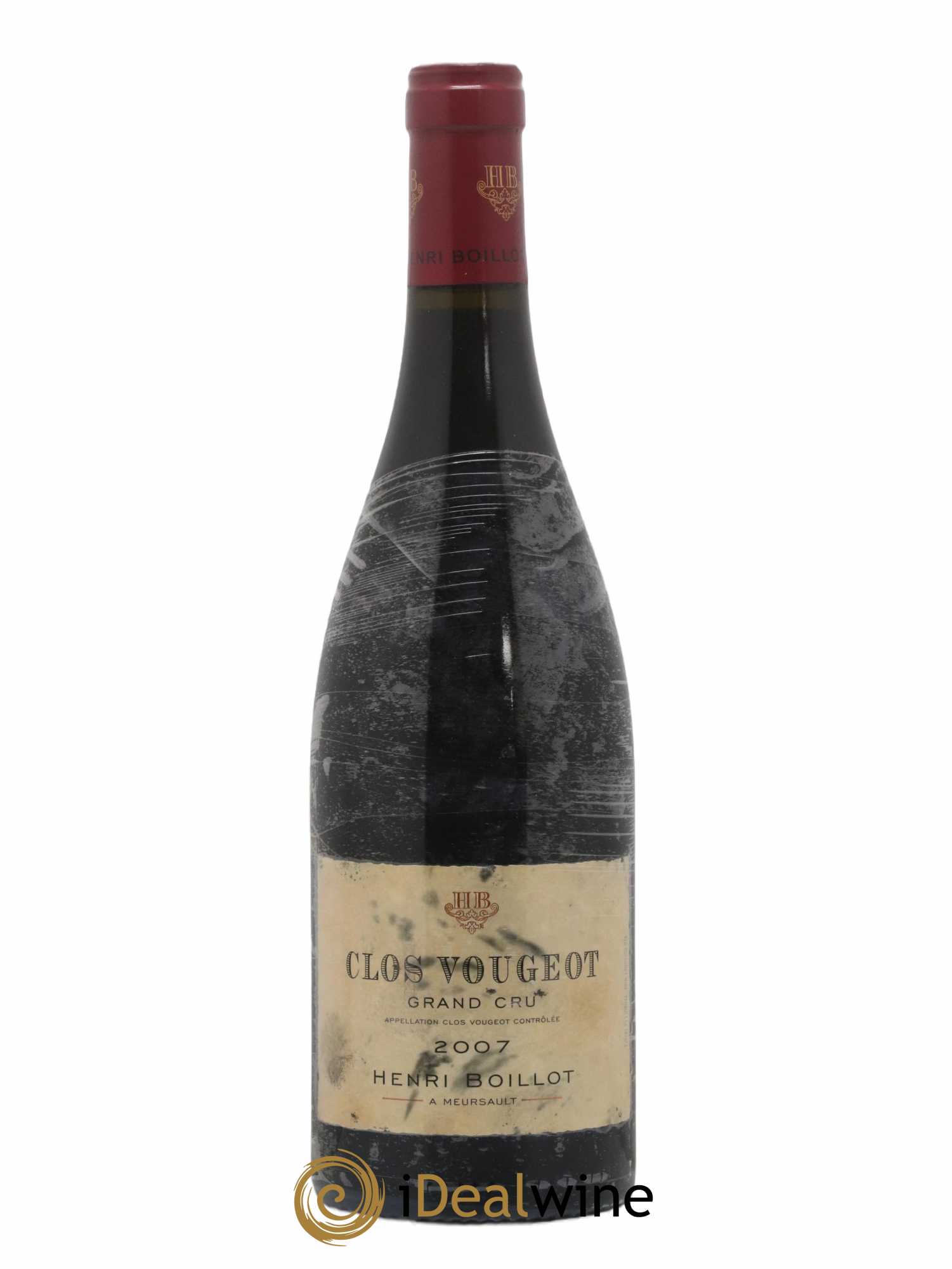 Clos de Vougeot Grand Cru Henri Boillot (Domaine) 2007 - Posten von 1 Flasche - 0
