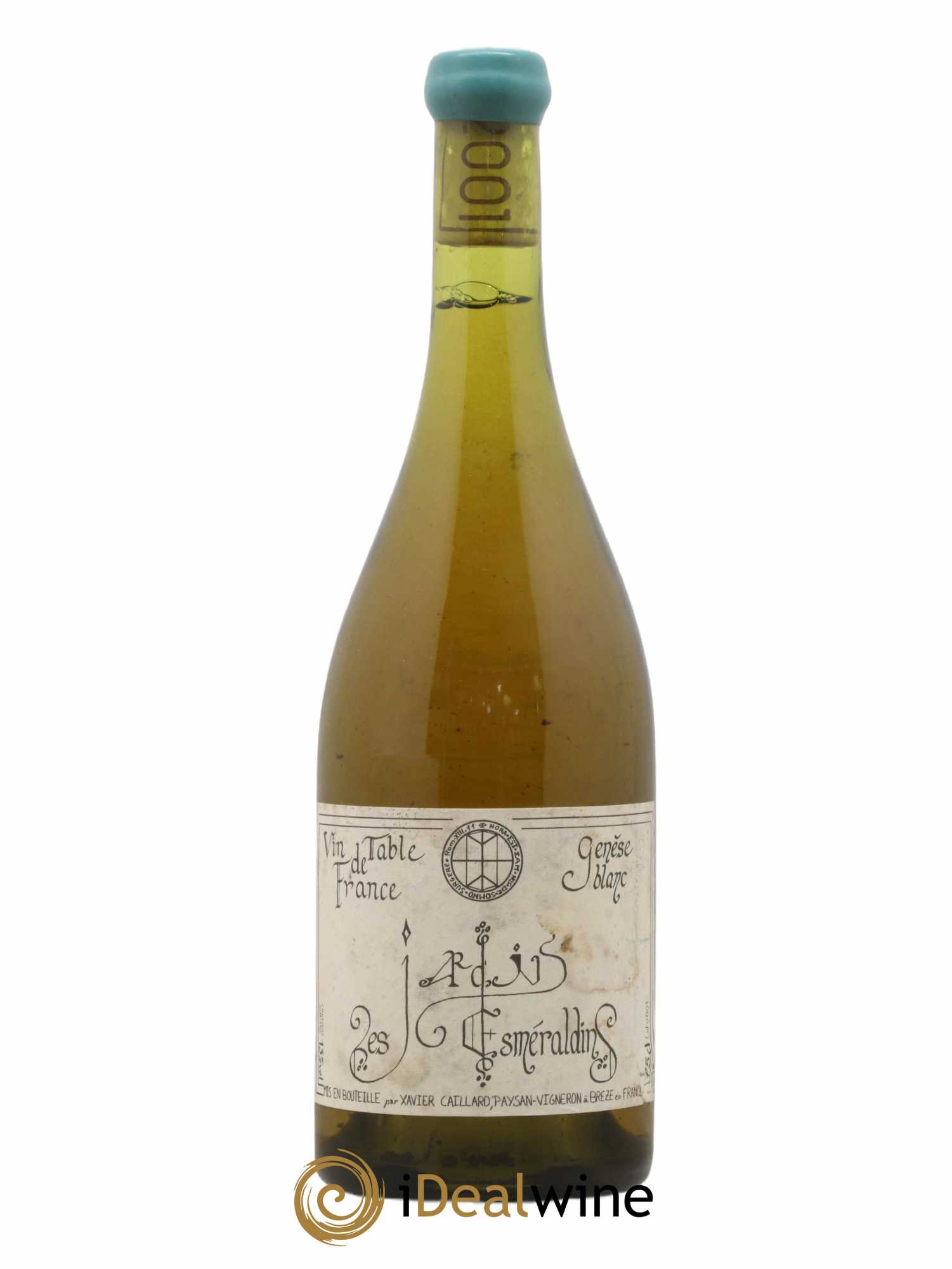 Vin de France Génèse Xavier Caillard - Les Jardins Esmeraldins 2001 - Lot de 1 bouteille - 0