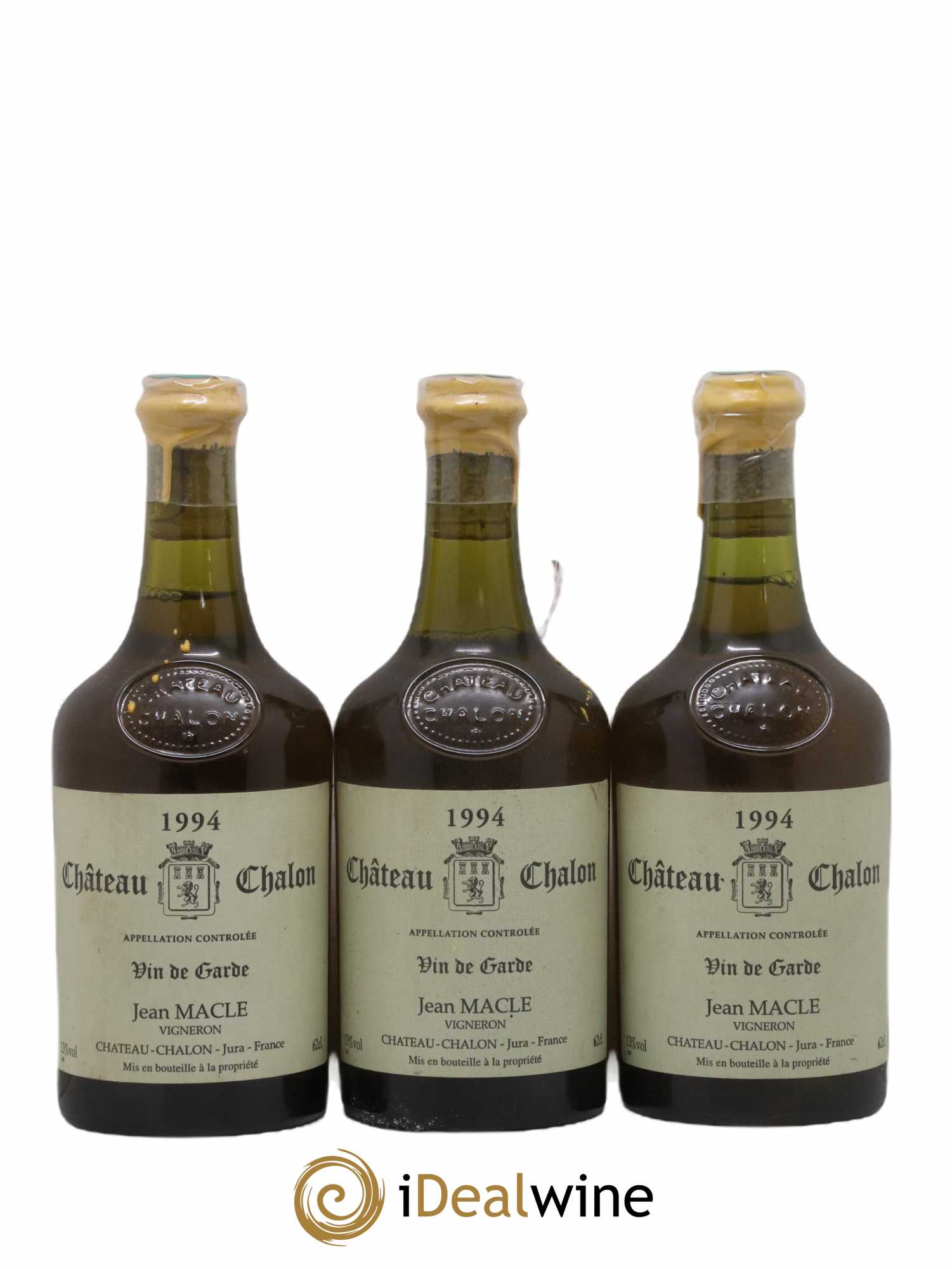 Château-Chalon Jean Macle 1994 - Lot de 3 bouteilles - 0