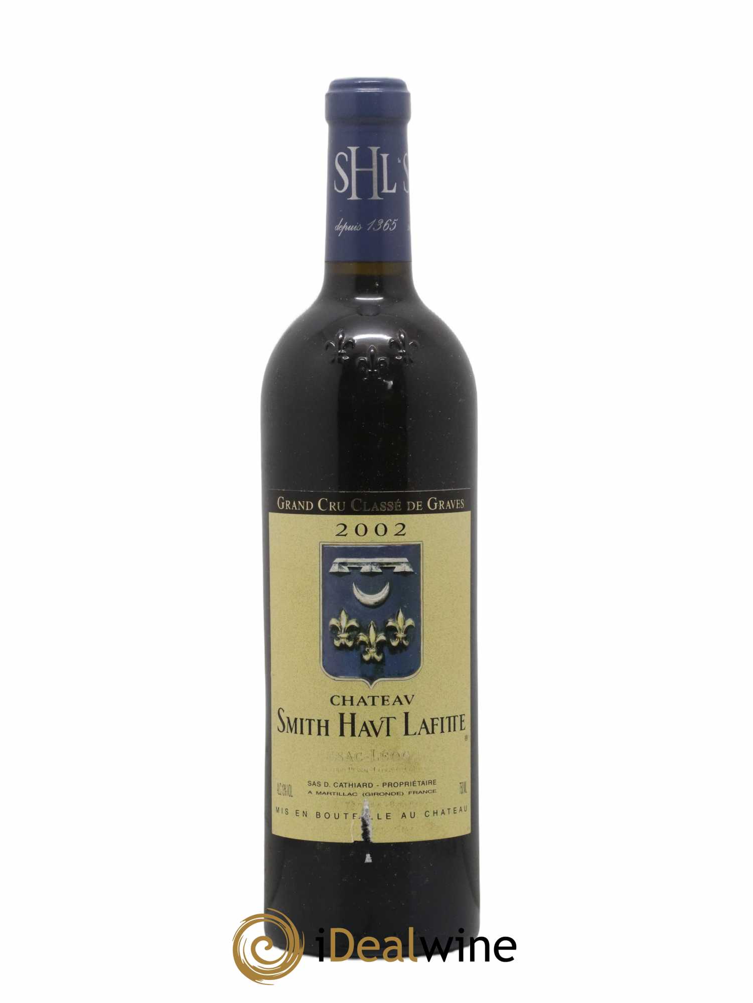 Château Smith Haut Lafitte Cru Classé de Graves 2002 - Lot de 1 bouteille - 0