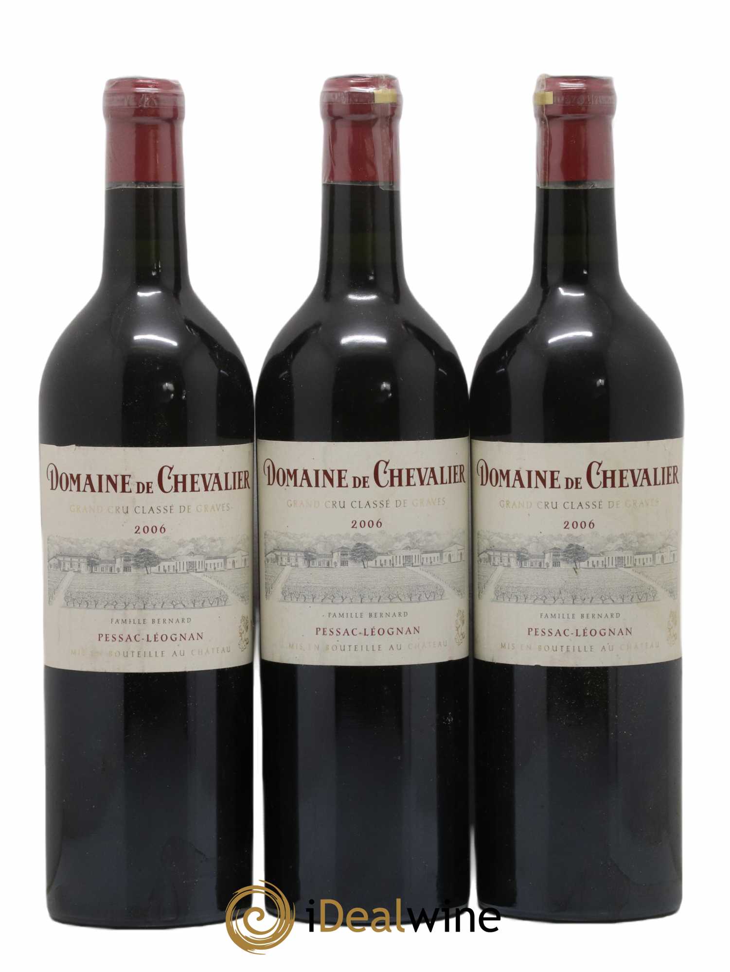 Domaine de Chevalier Cru Classé de Graves 2006 - Lot de 3 bouteilles - 0
