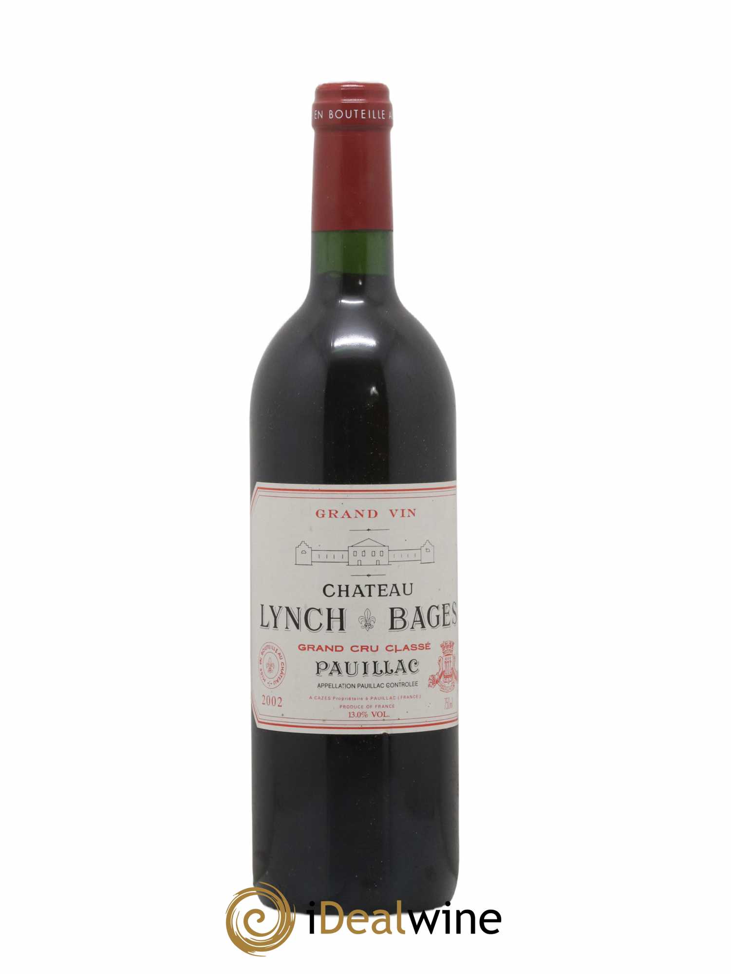 Château Lynch Bages 5ème Grand Cru Classé 2002 - Lot de 1 bouteille - 0